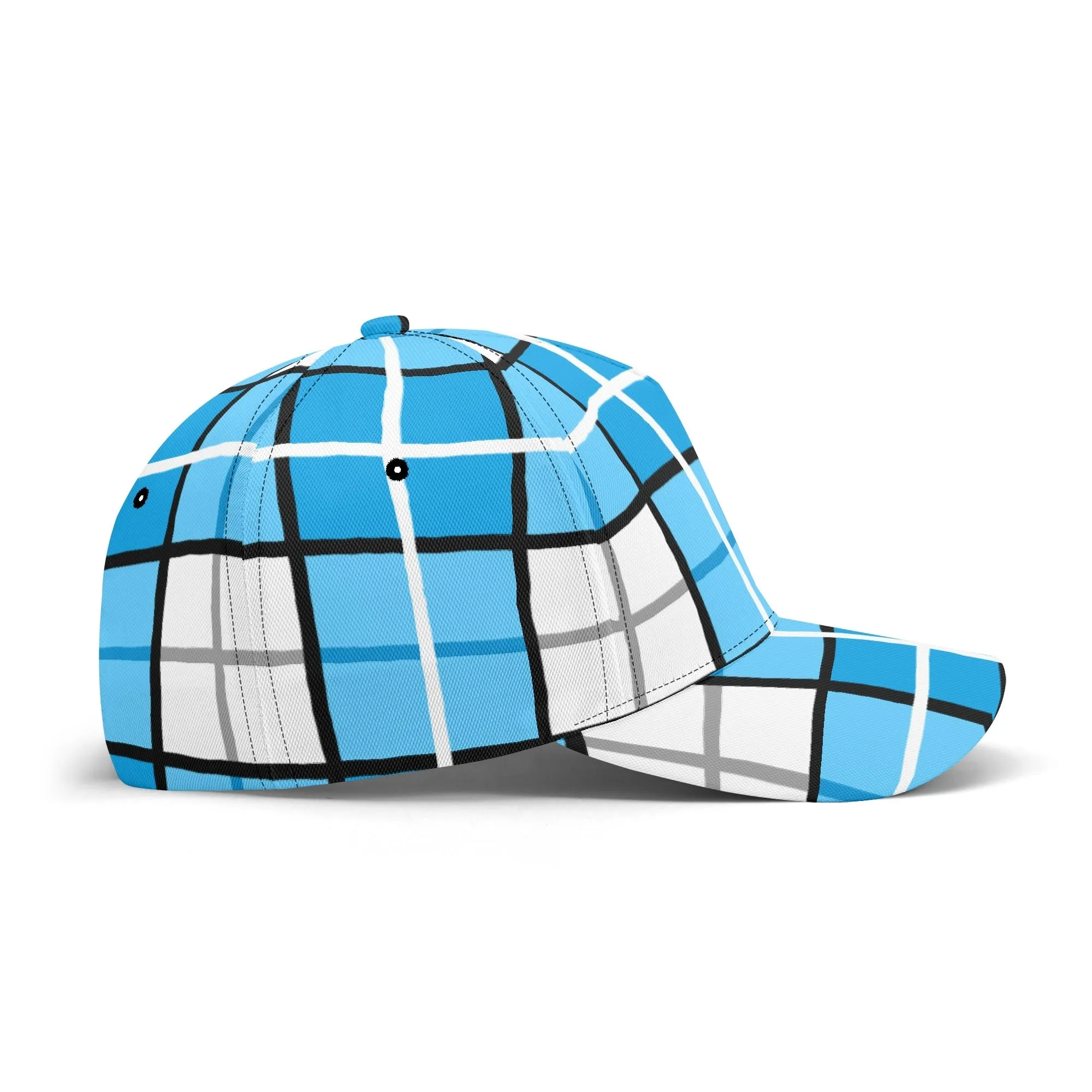 'Clyde Sky Blue' Happy Tartan® Baseball Cap