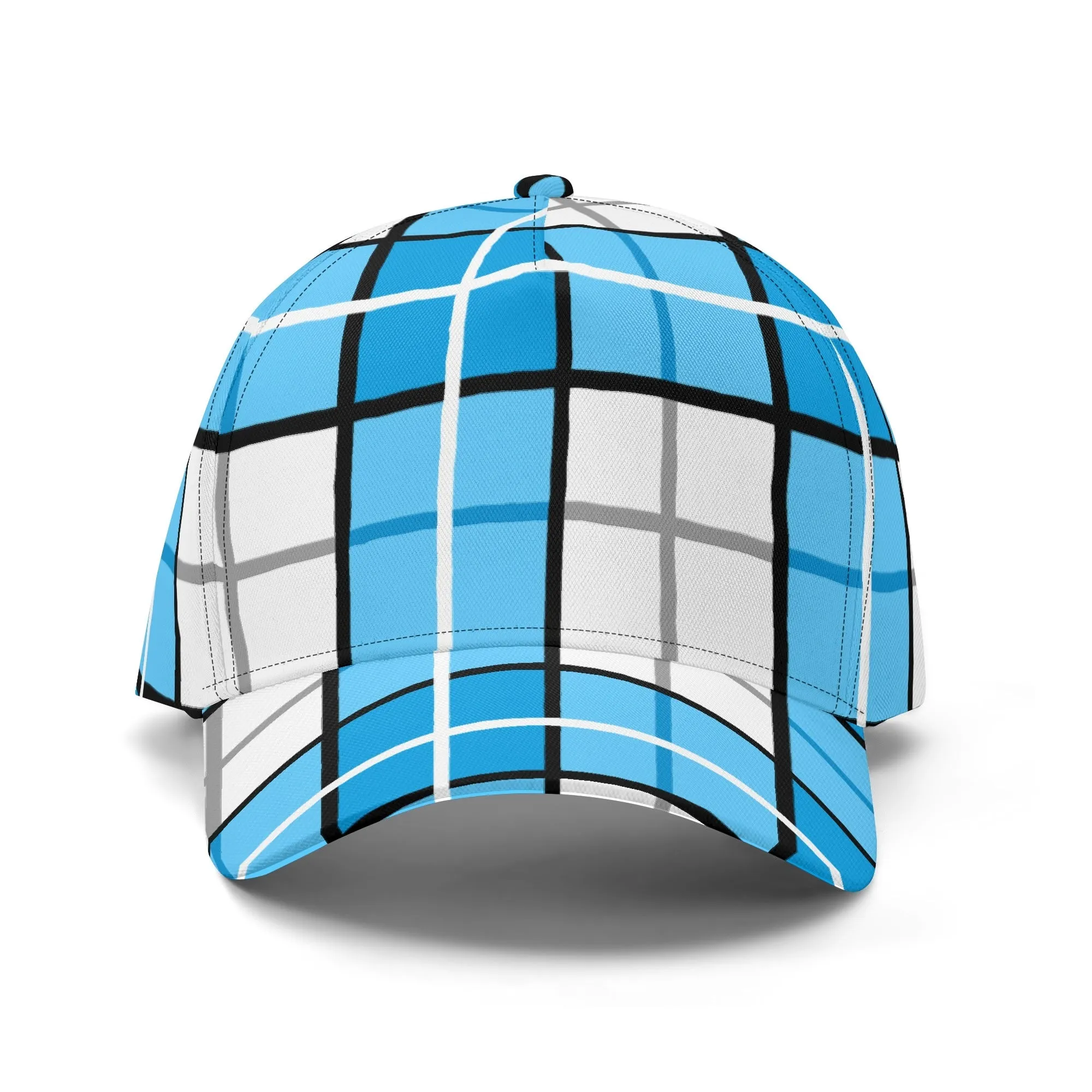 'Clyde Sky Blue' Happy Tartan® Baseball Cap