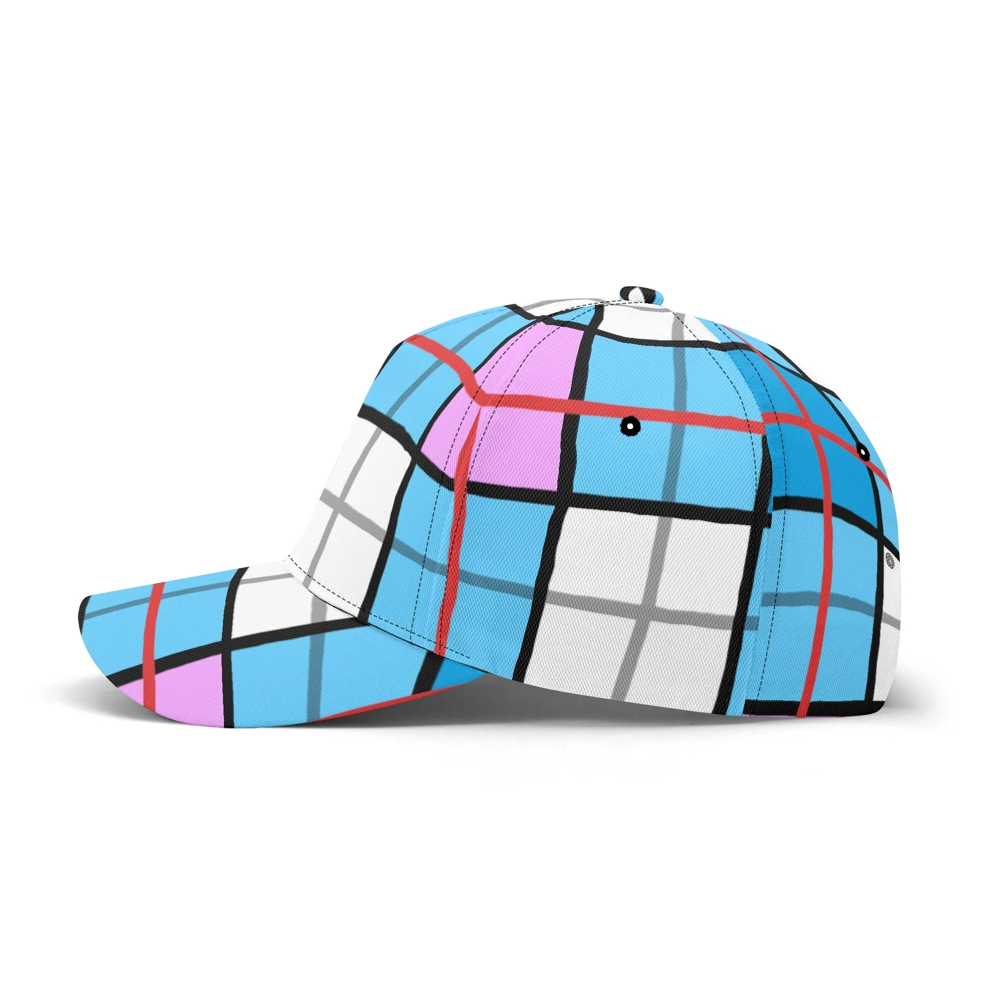 'Clyde Sky Candy' Happy Tartan® Baseball Cap
