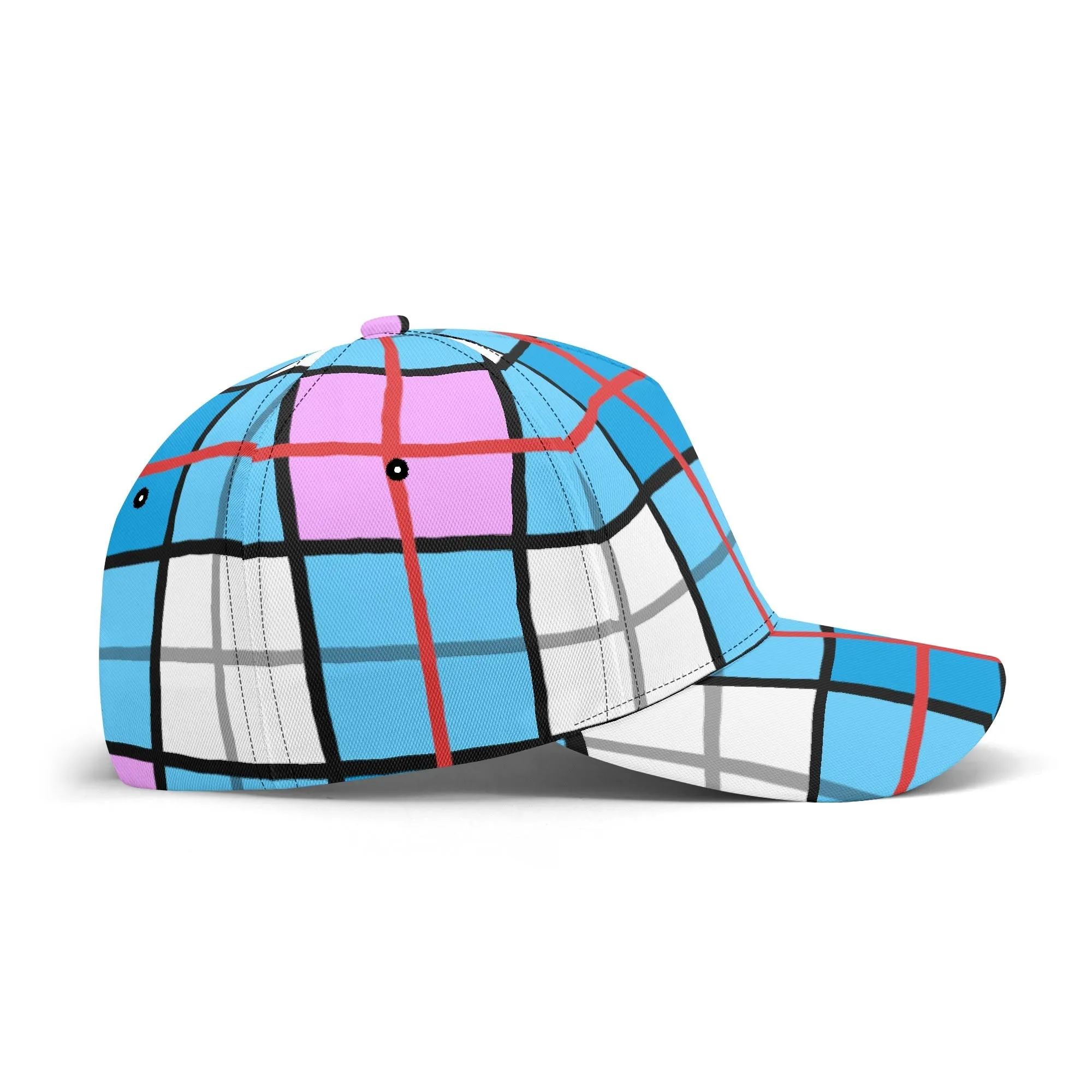 'Clyde Sky Candy' Happy Tartan® Baseball Cap
