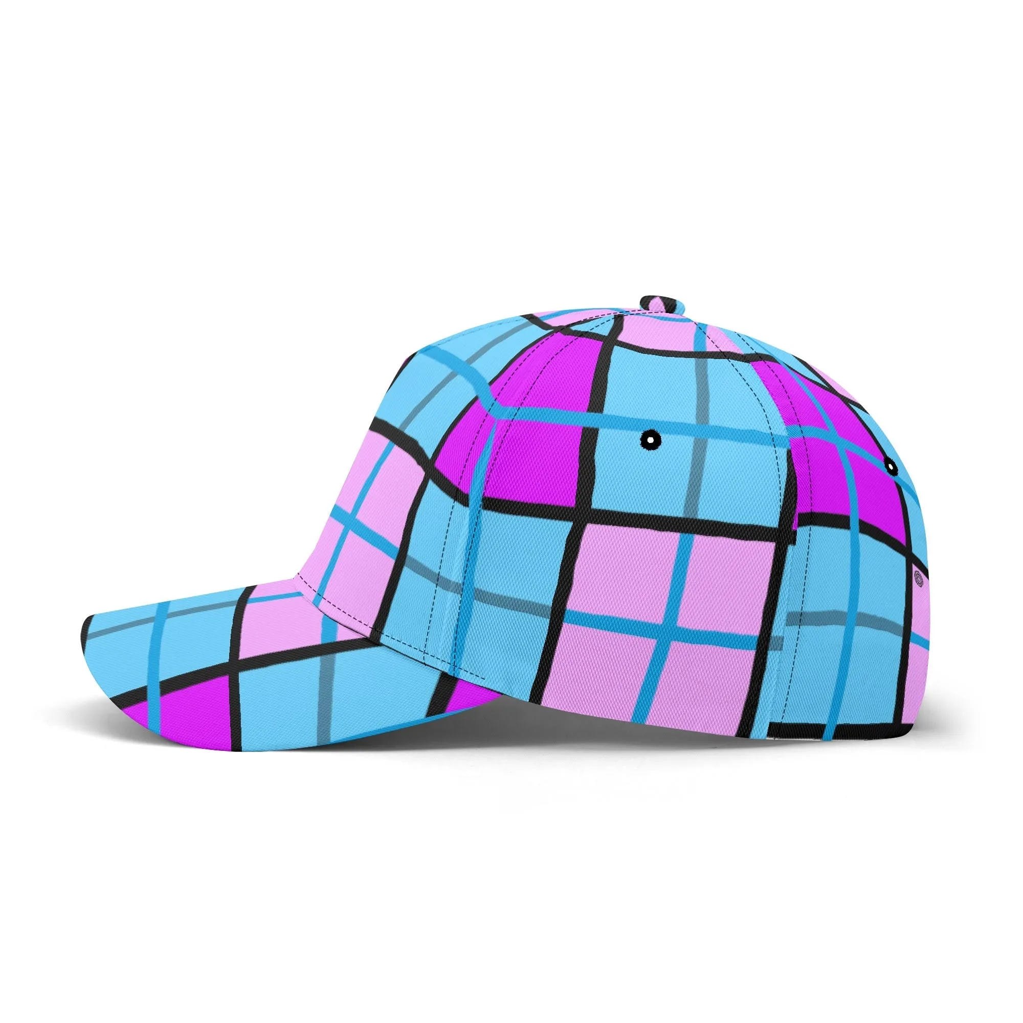 'Clyde Sky Purple' Happy Tartan® Baseball Cap