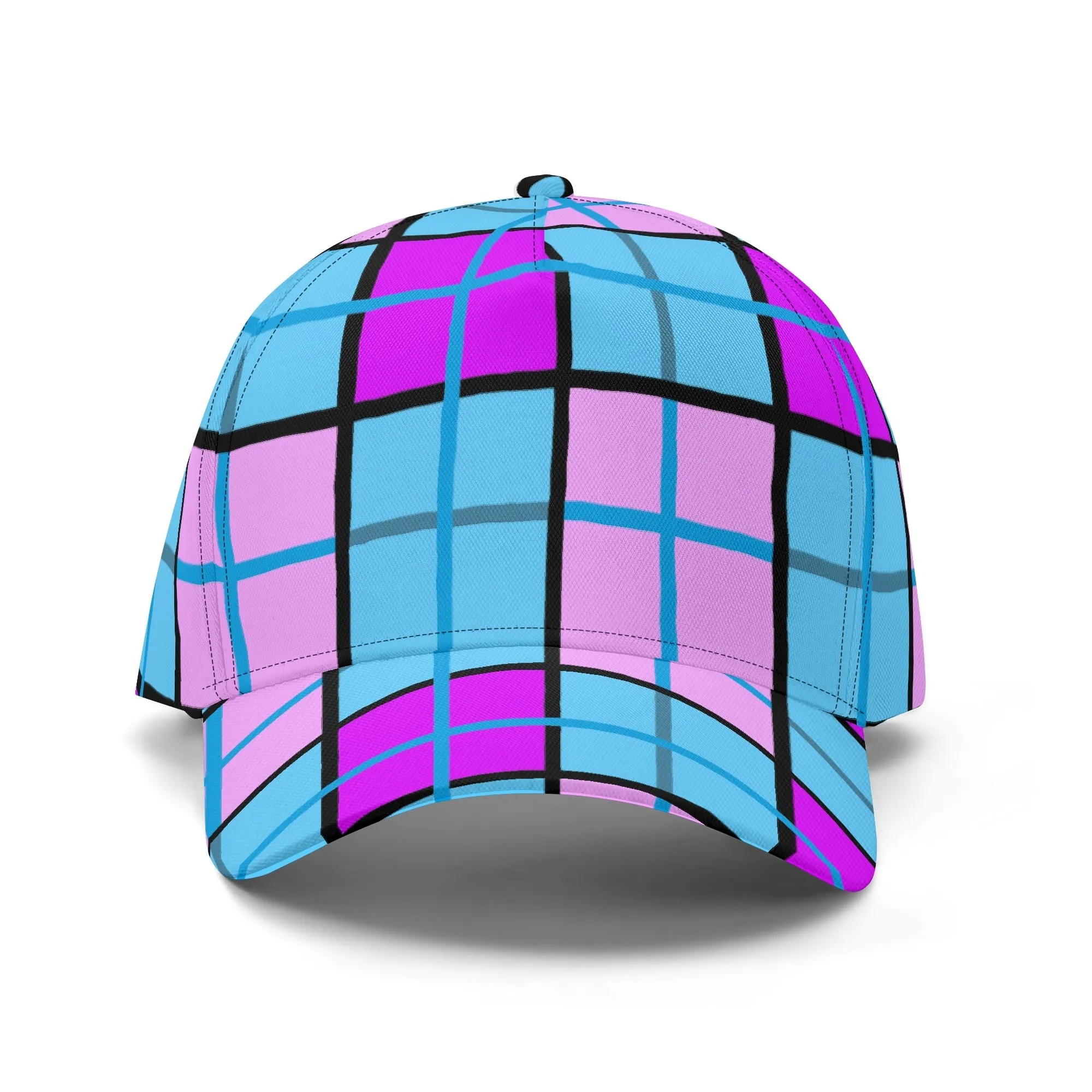 'Clyde Sky Purple' Happy Tartan® Baseball Cap