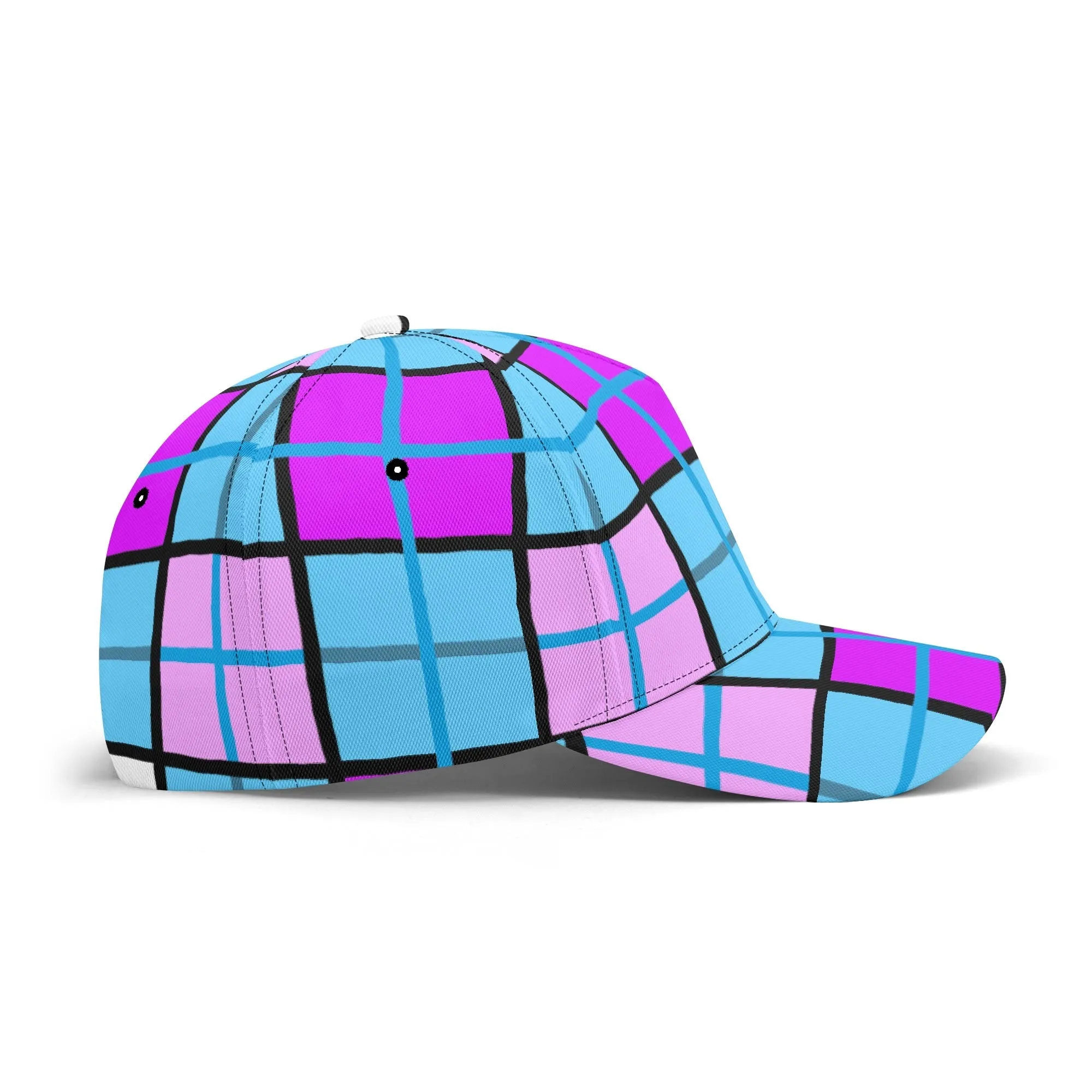 'Clyde Sky Purple' Happy Tartan® Baseball Cap