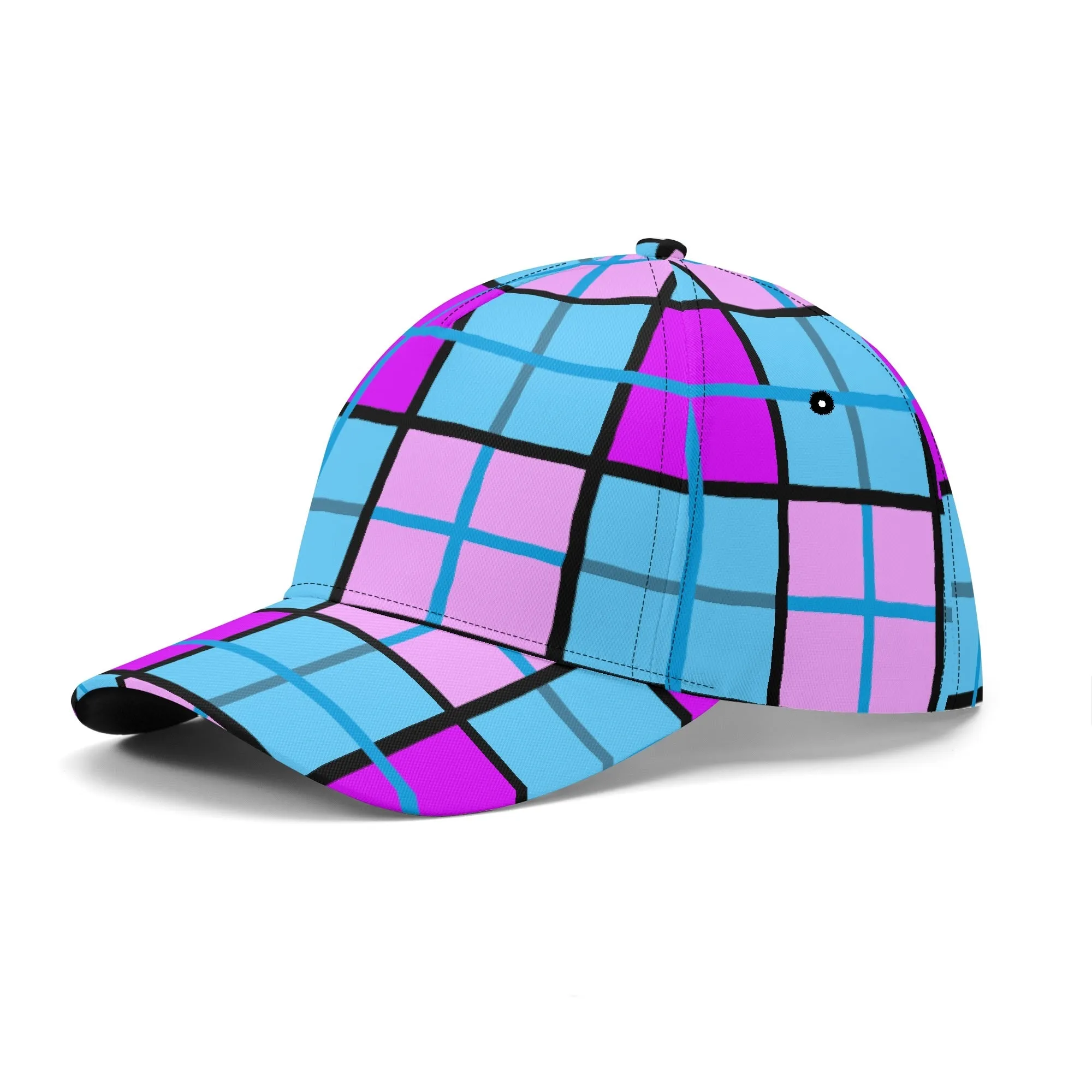 'Clyde Sky Purple' Happy Tartan® Baseball Cap