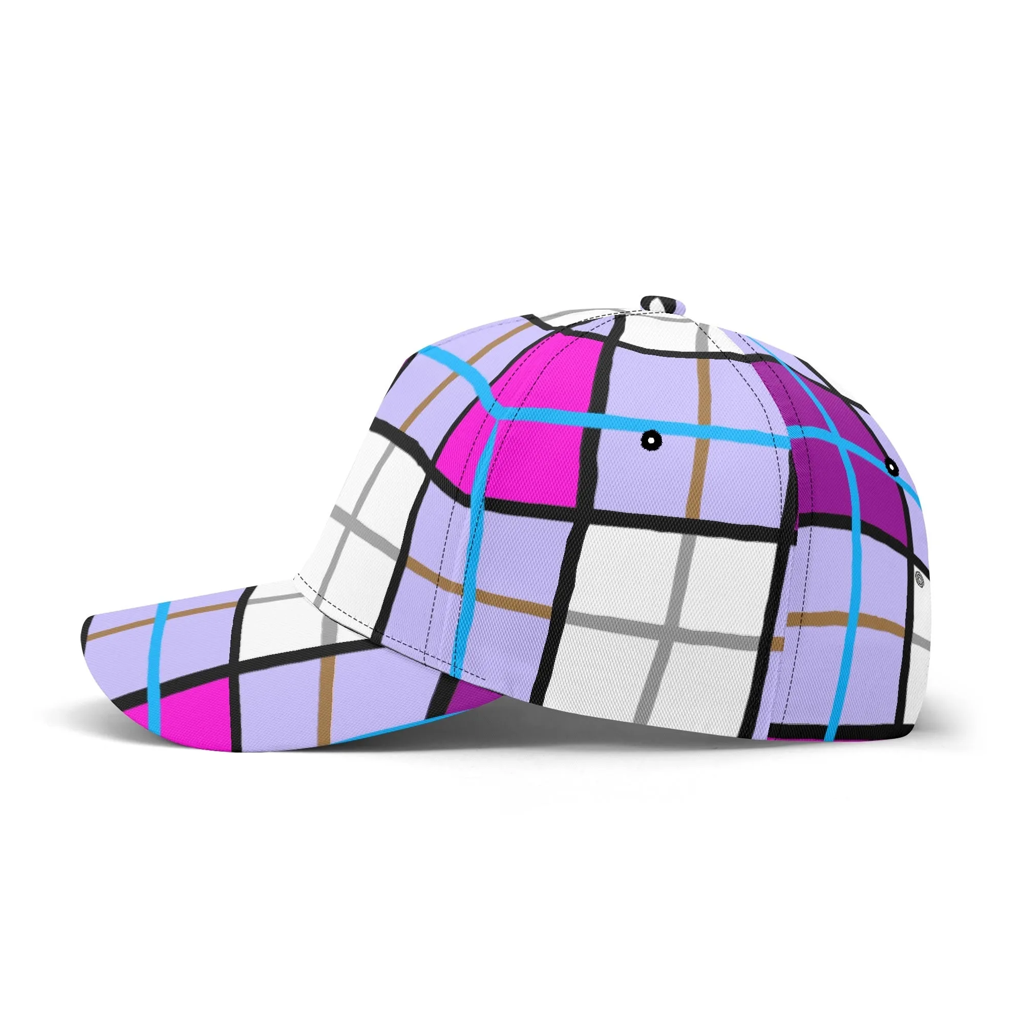 'Clyde Sky Sweet' Happy Tartan® Baseball Cap