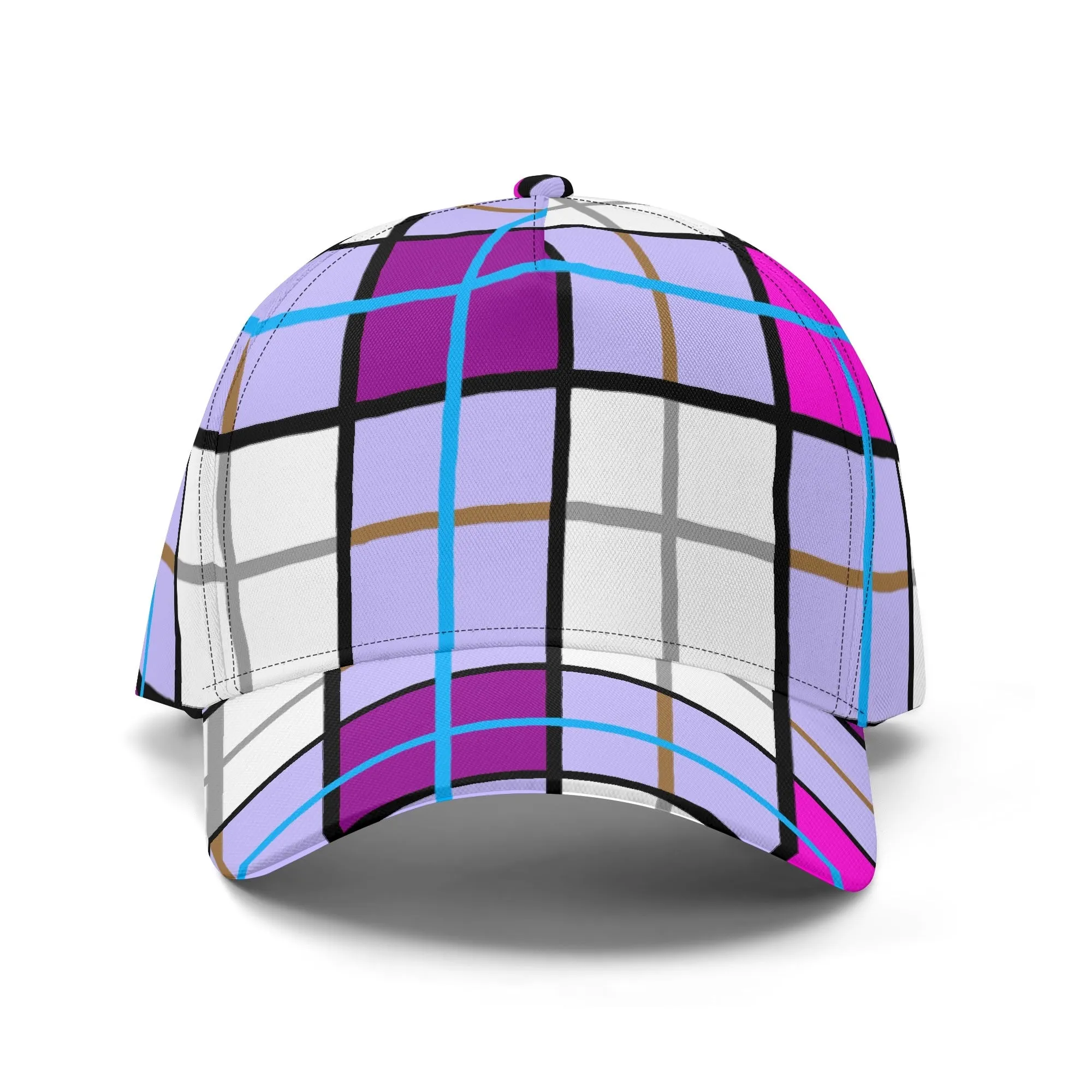'Clyde Sky Sweet' Happy Tartan® Baseball Cap