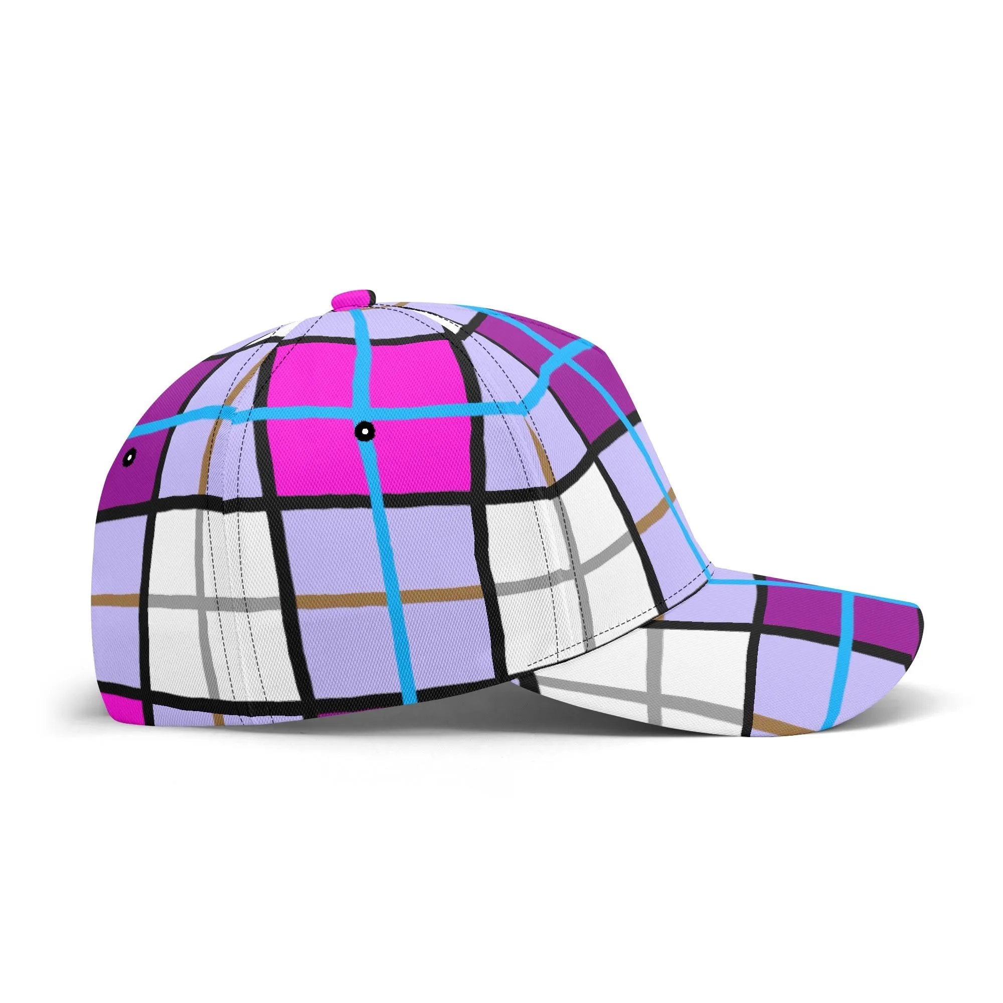 'Clyde Sky Sweet' Happy Tartan® Baseball Cap