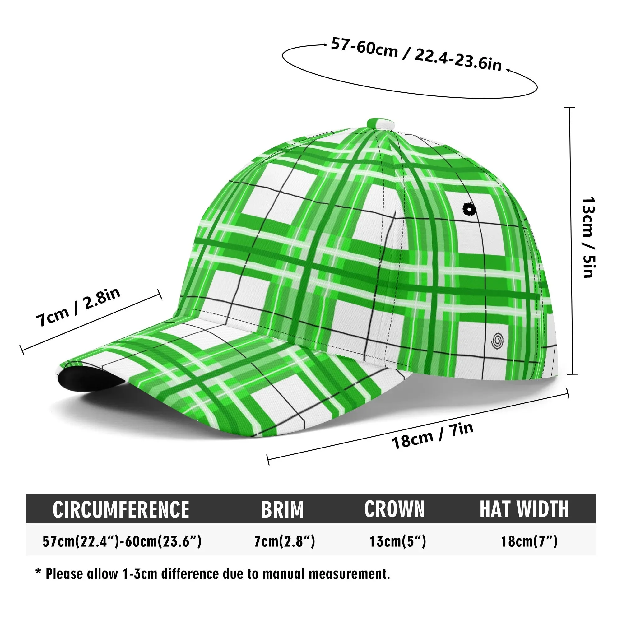 ✨'Colonsay Sky' Happy Tartan® Baseball Cap✨
