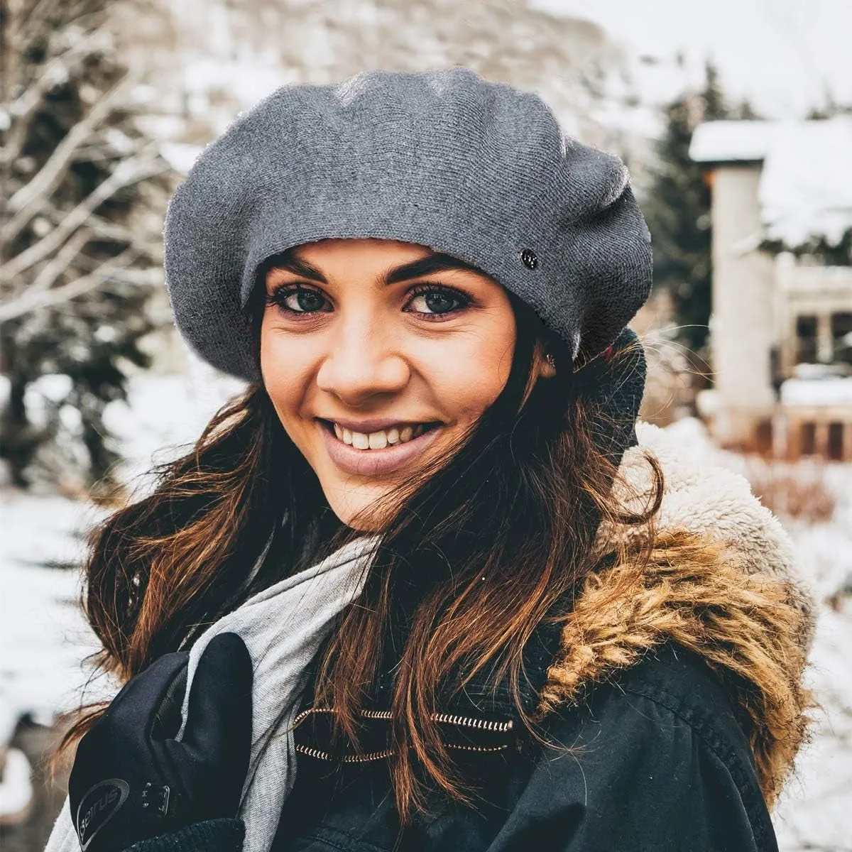 Cozy Knitted Winter Beret