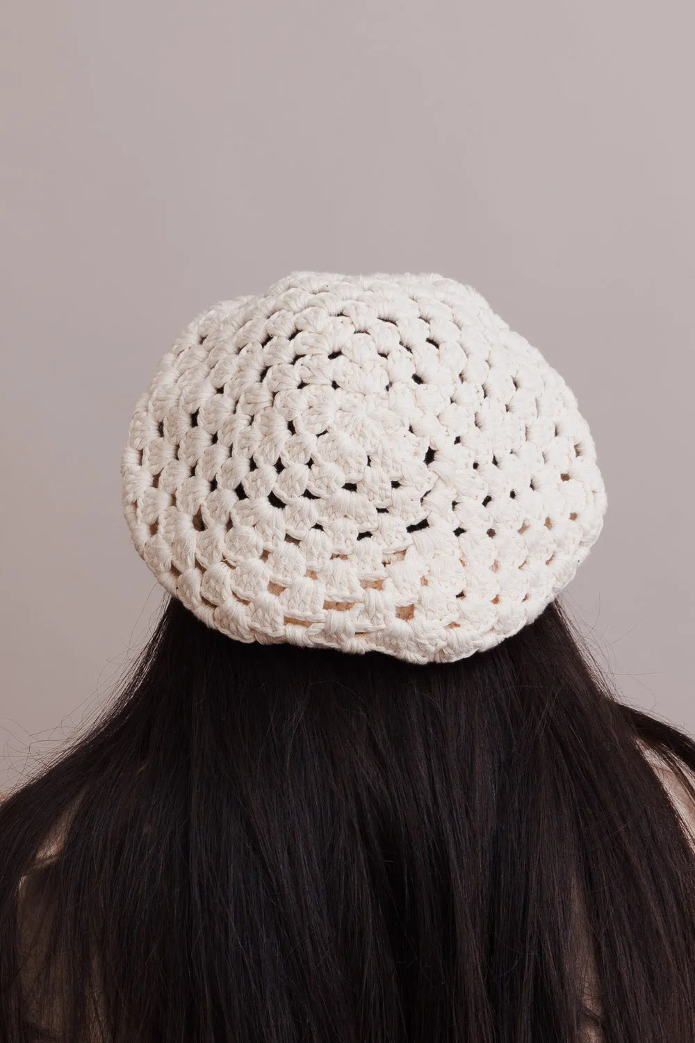 Crochet Knitted Berets.