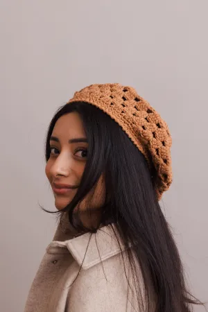 Crochet Knitted Berets.