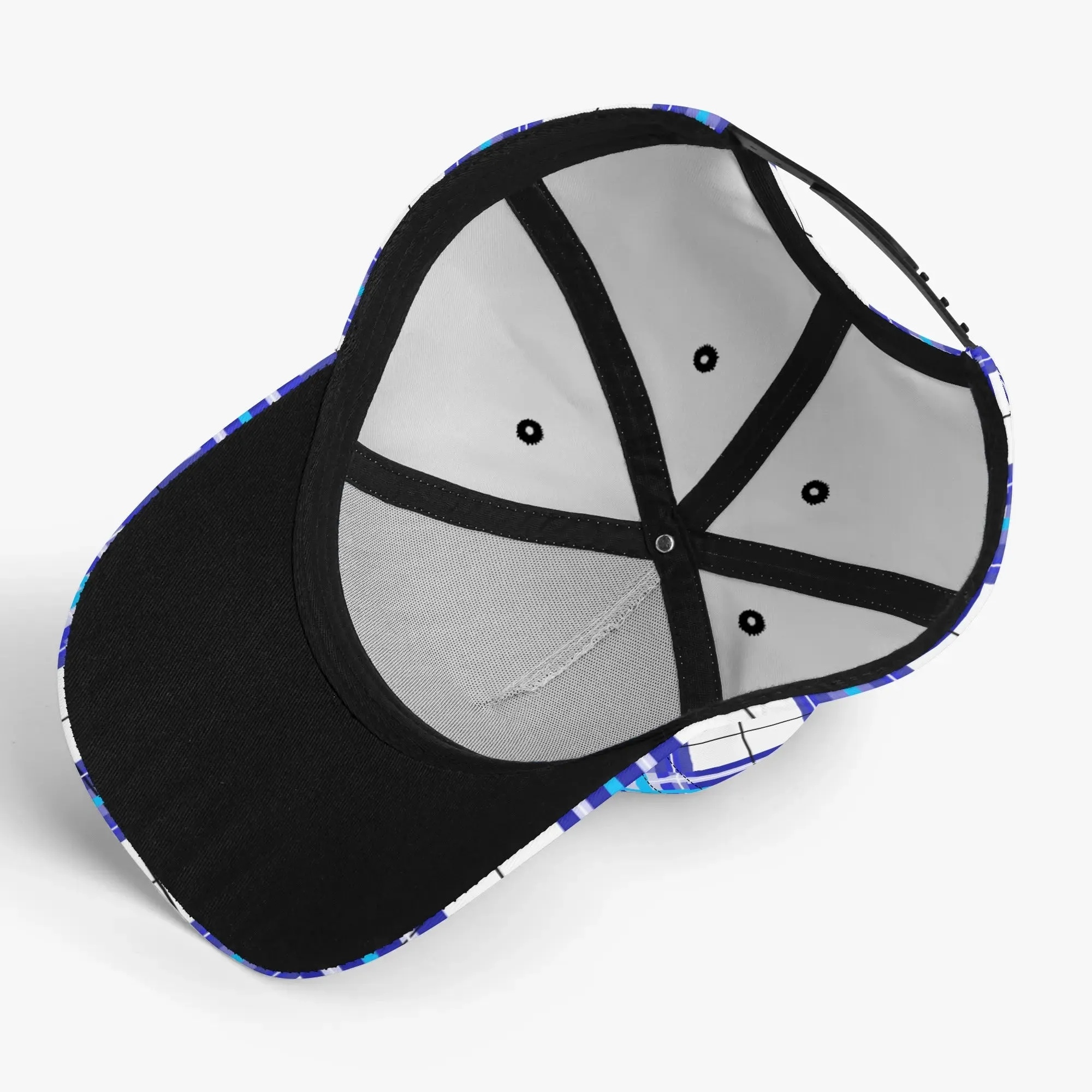 ✨'Cumbrae Sky' Happy Tartan® Baseball Cap✨