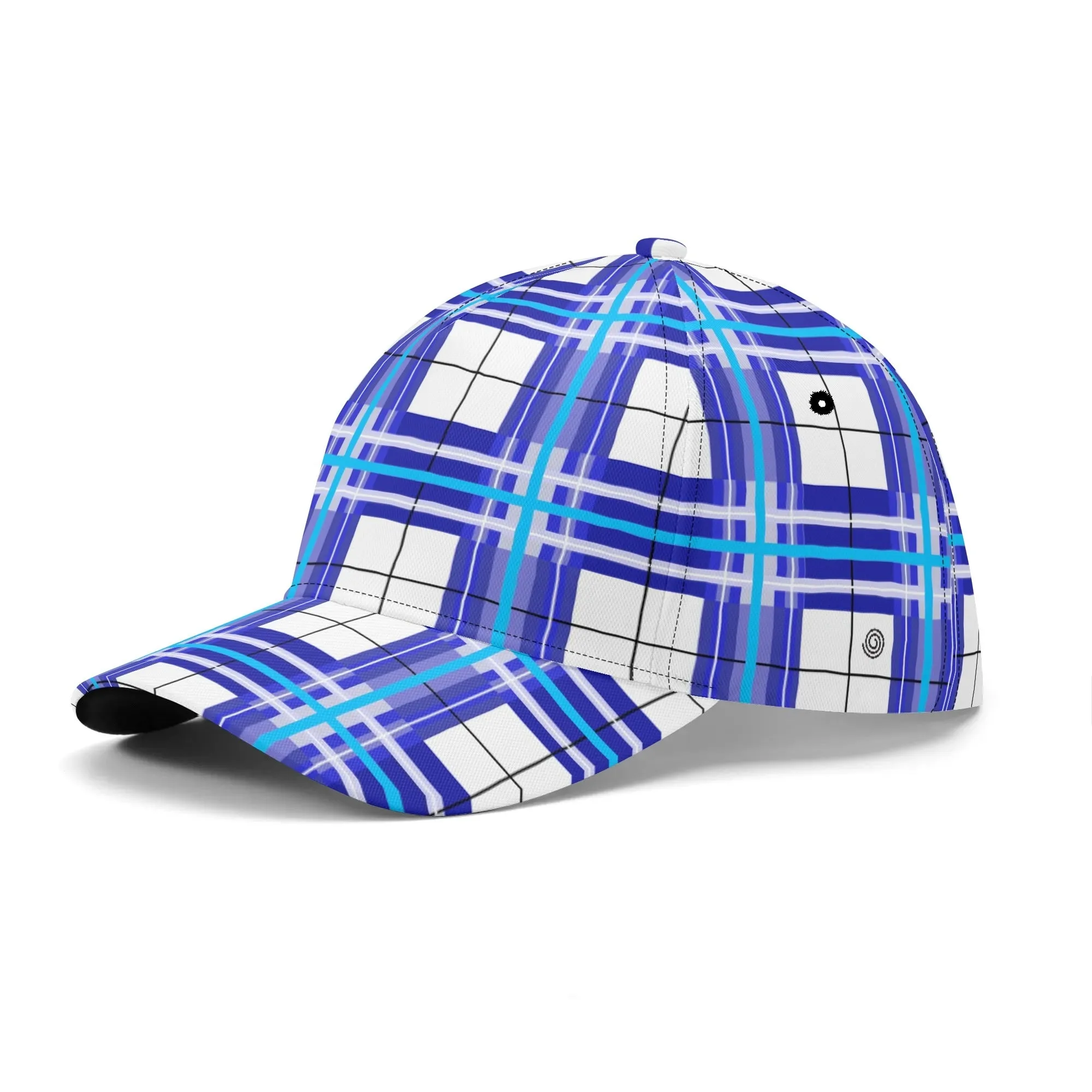 ✨'Cumbrae Sky' Happy Tartan® Baseball Cap✨
