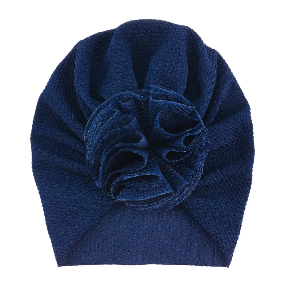 Cute Ruffle Ball Turban / Cap