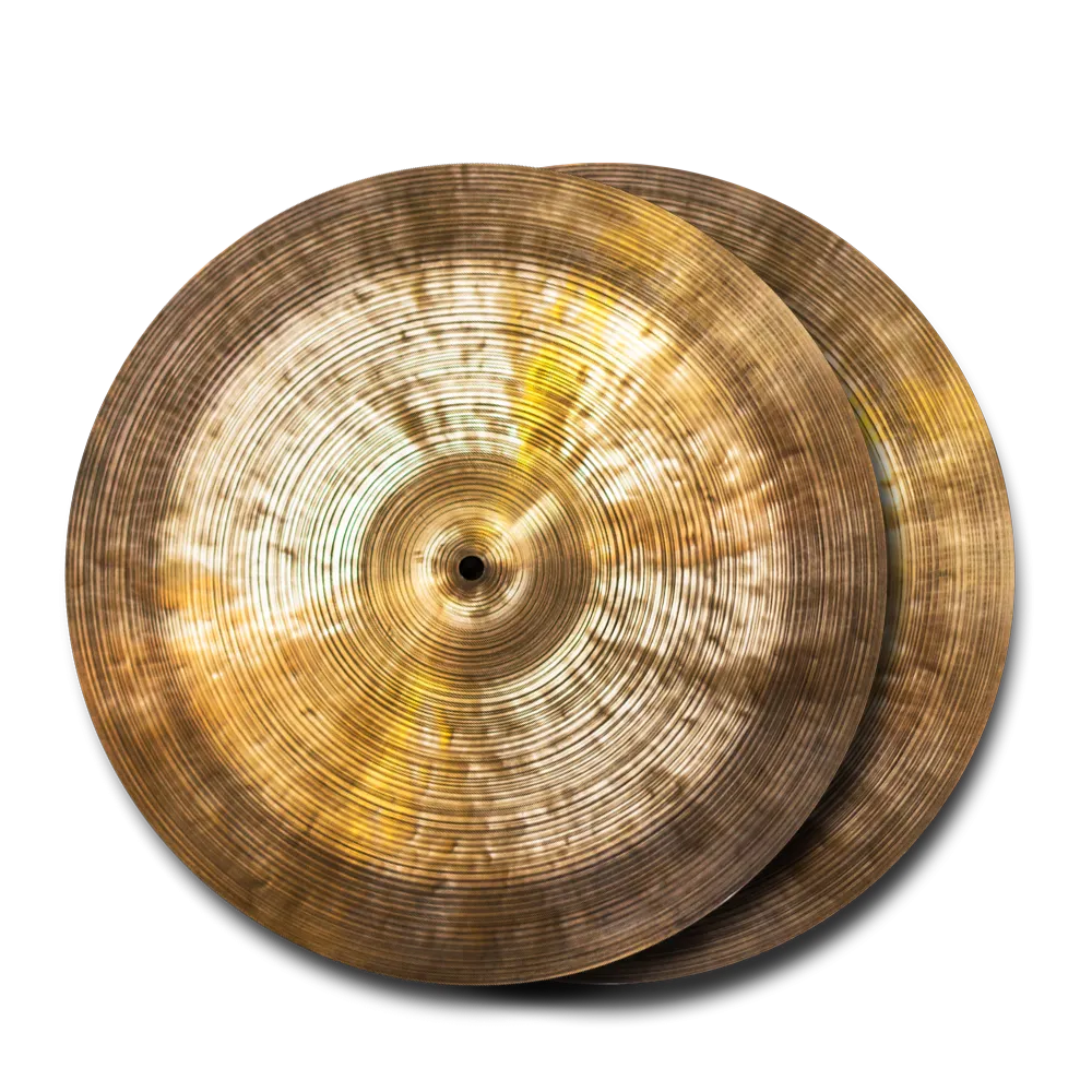 Cymbal and Gong Holy Grail 13” Hi Hats T-672g B-800g