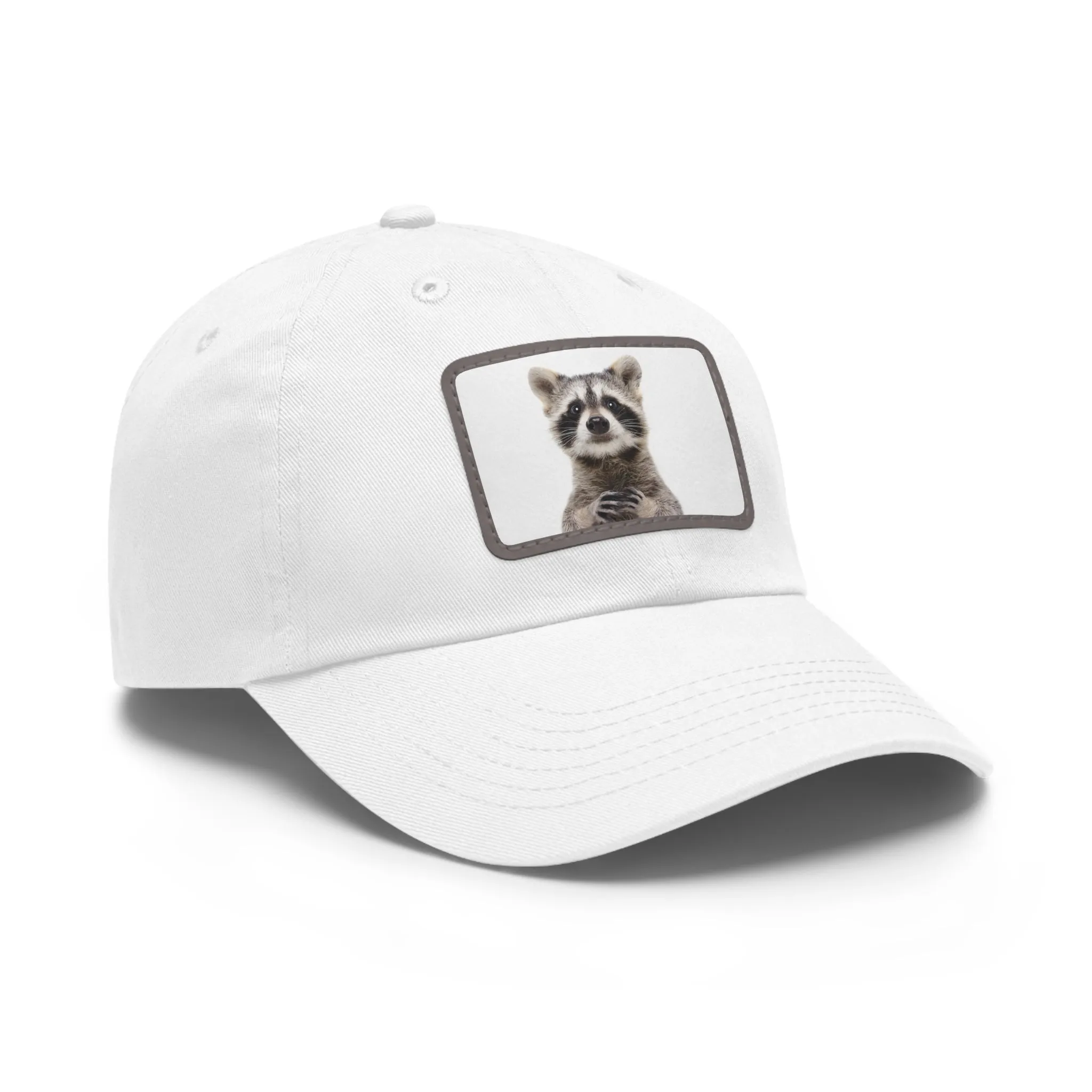 Dad Hat with Leather Patch