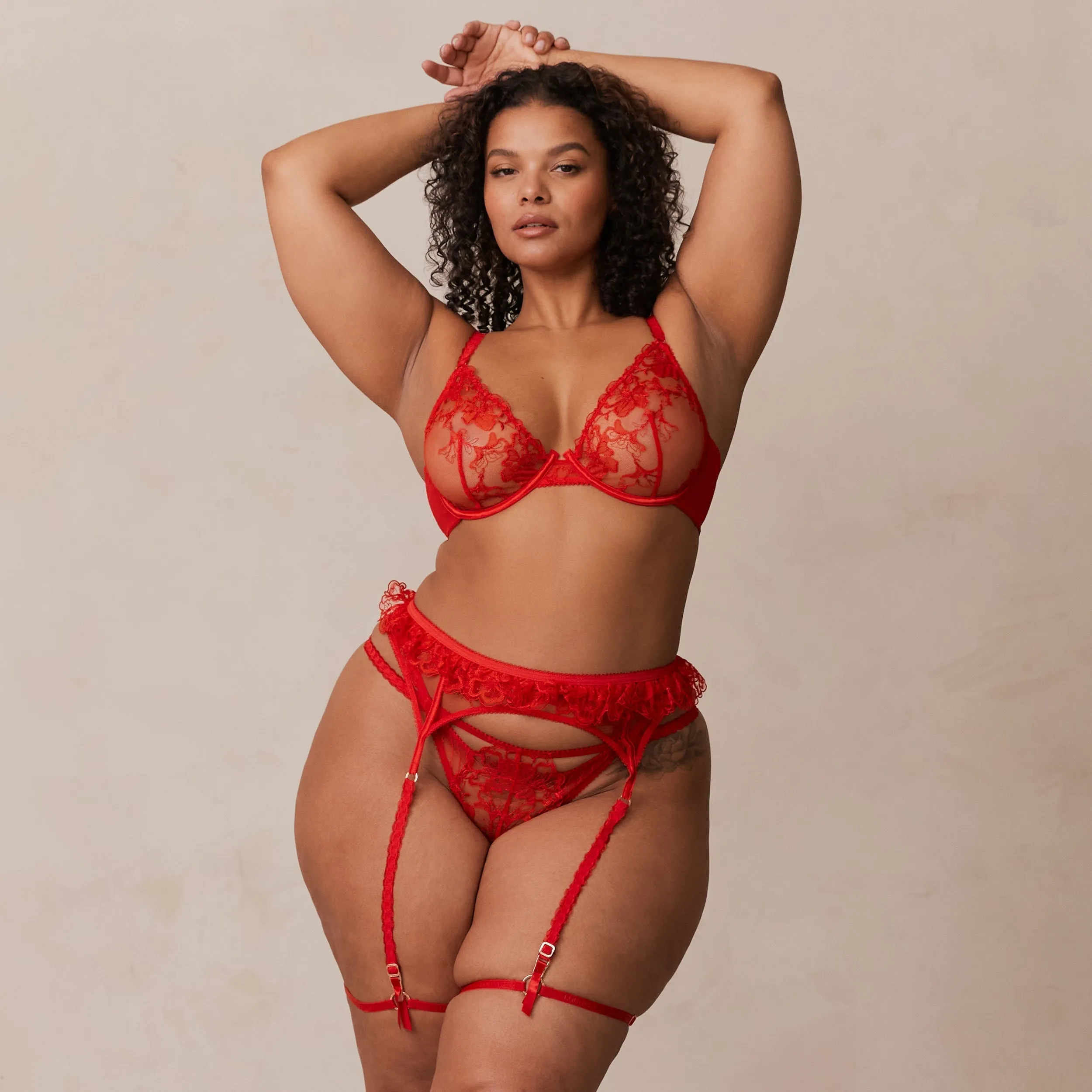 Danielle Intimates Soutien-Gorge (Ensemble) - Rouge
