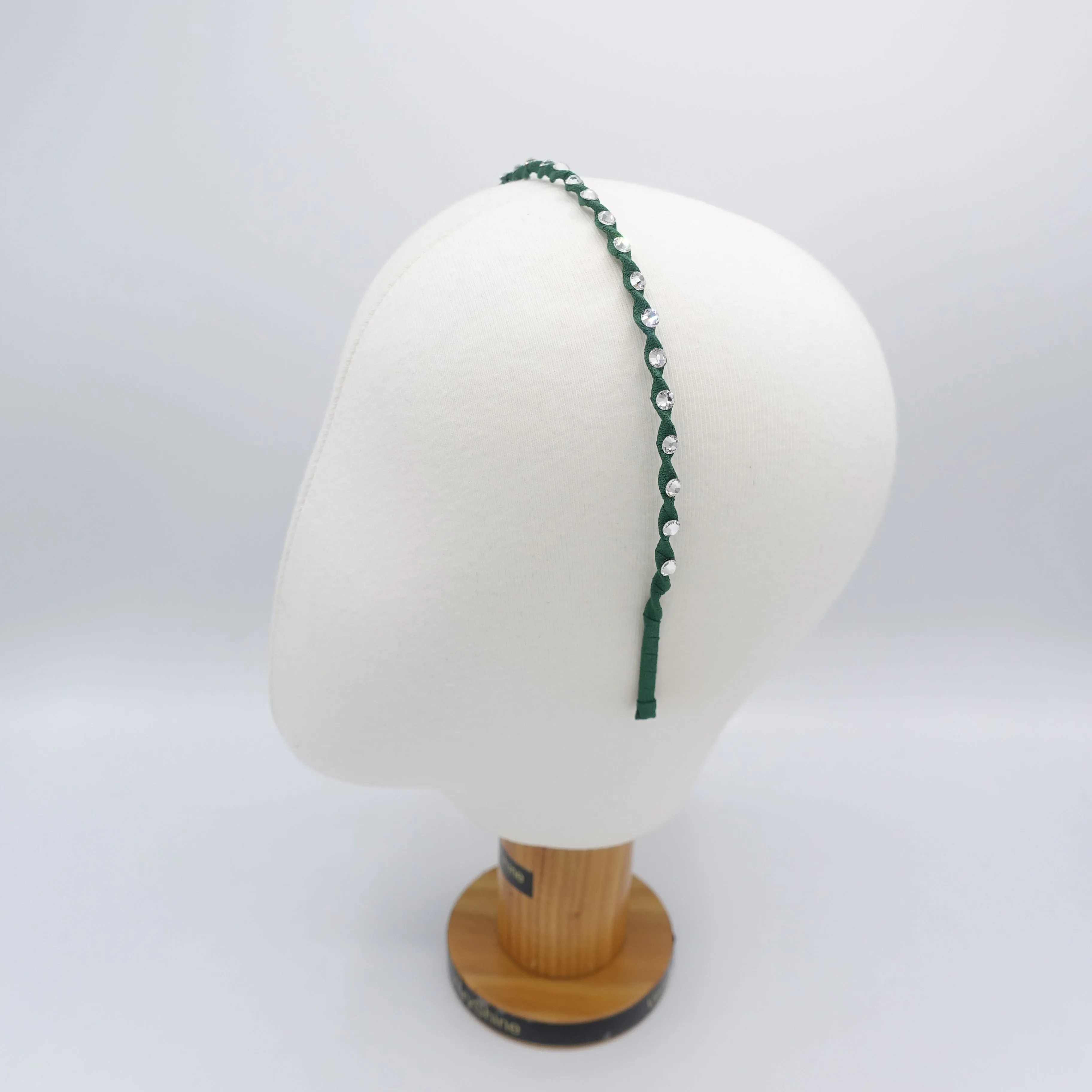 dazzling thin headband, twist headband , casual headband for women