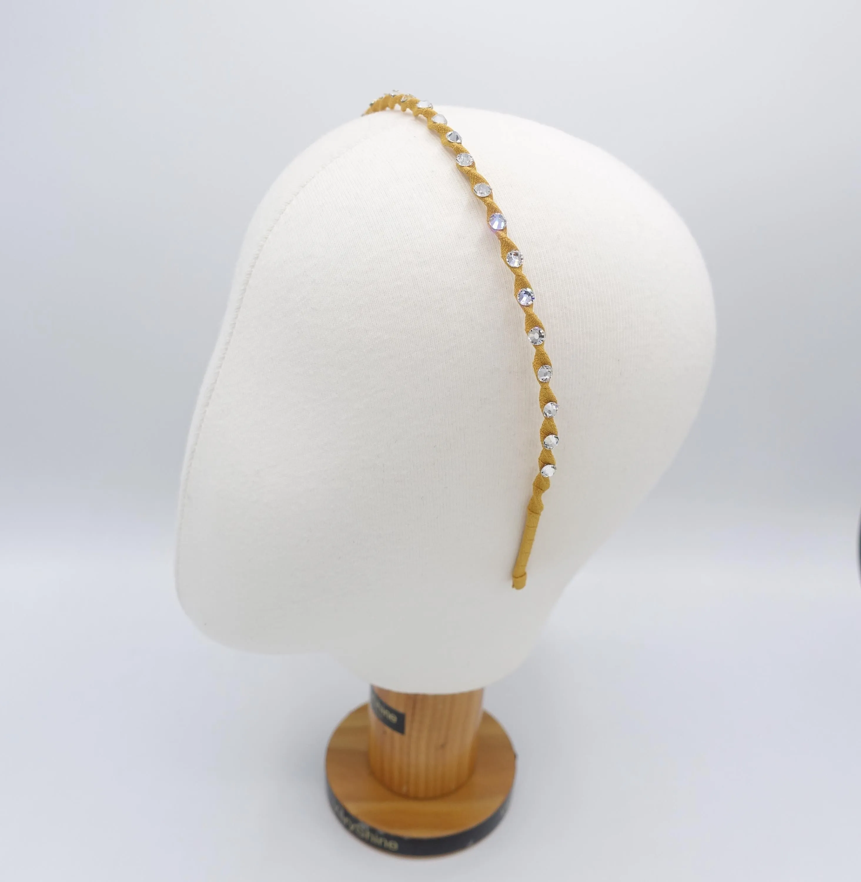 dazzling thin headband, twist headband , casual headband for women