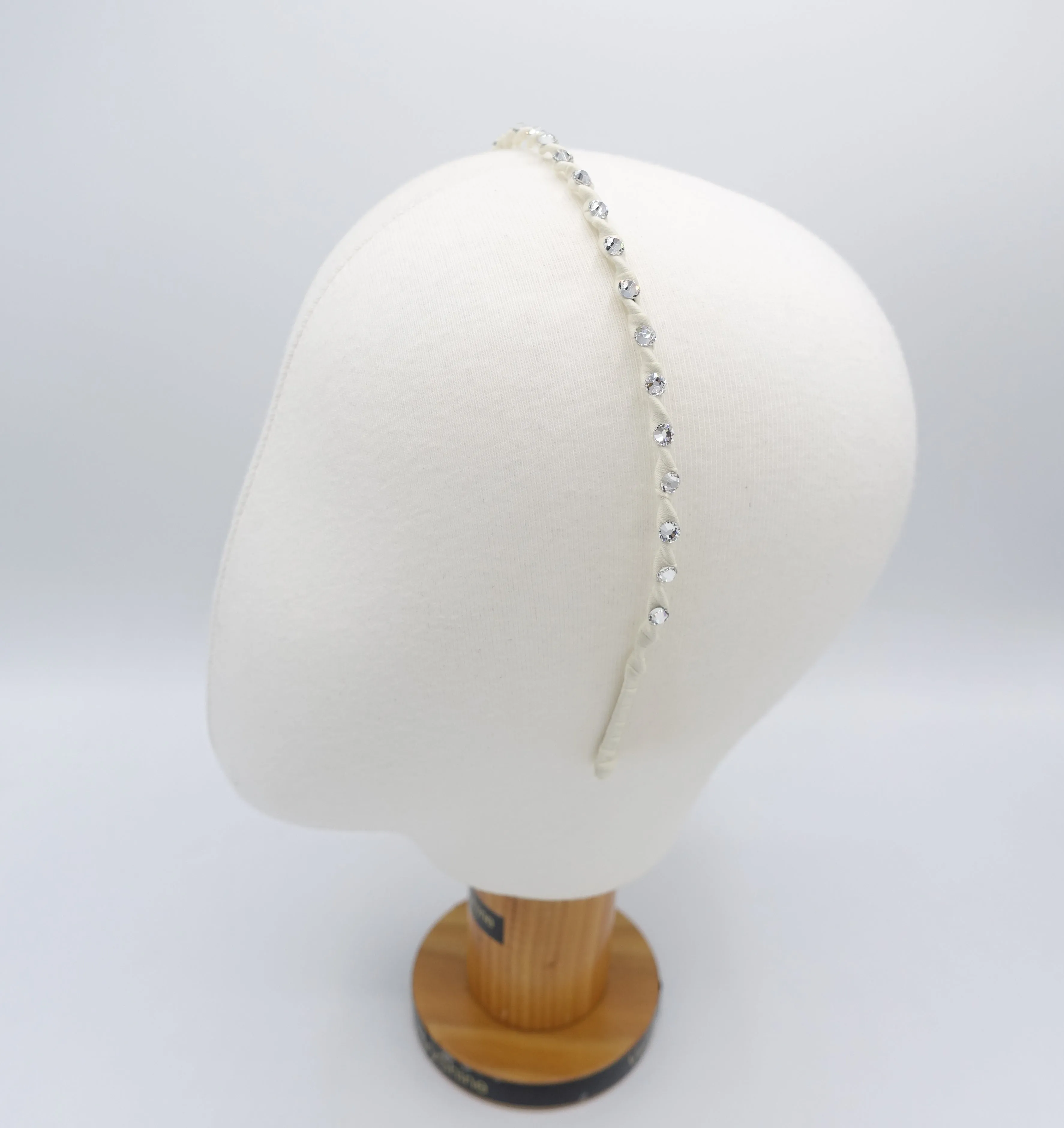 dazzling thin headband, twist headband , casual headband for women