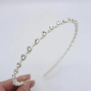 dazzling thin headband, twist headband , casual headband for women