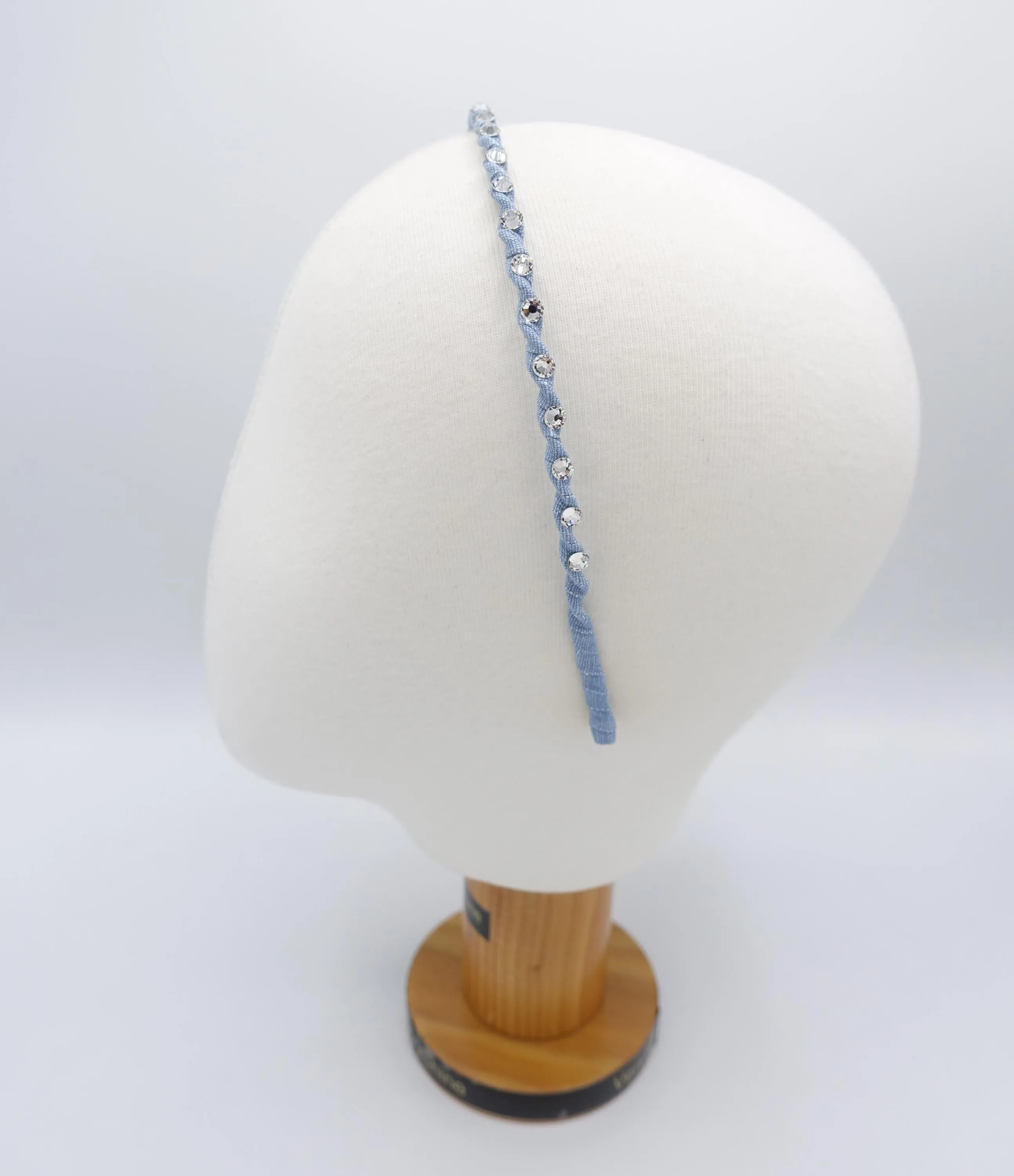 dazzling thin headband, twist headband , casual headband for women
