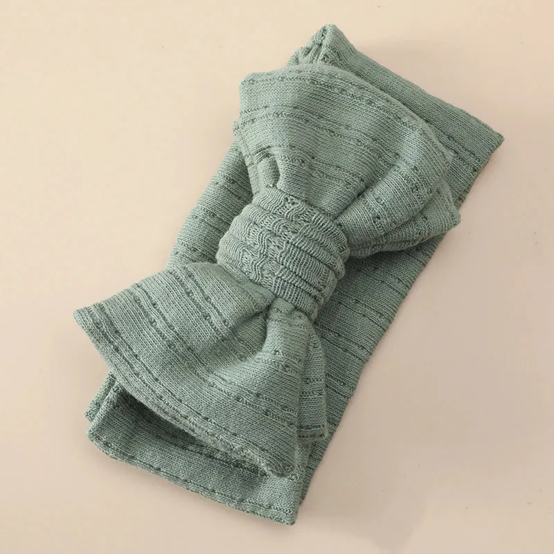 Double Layered Knitted Headbands