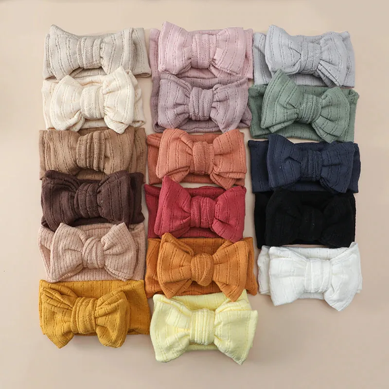 Double Layered Knitted Headbands