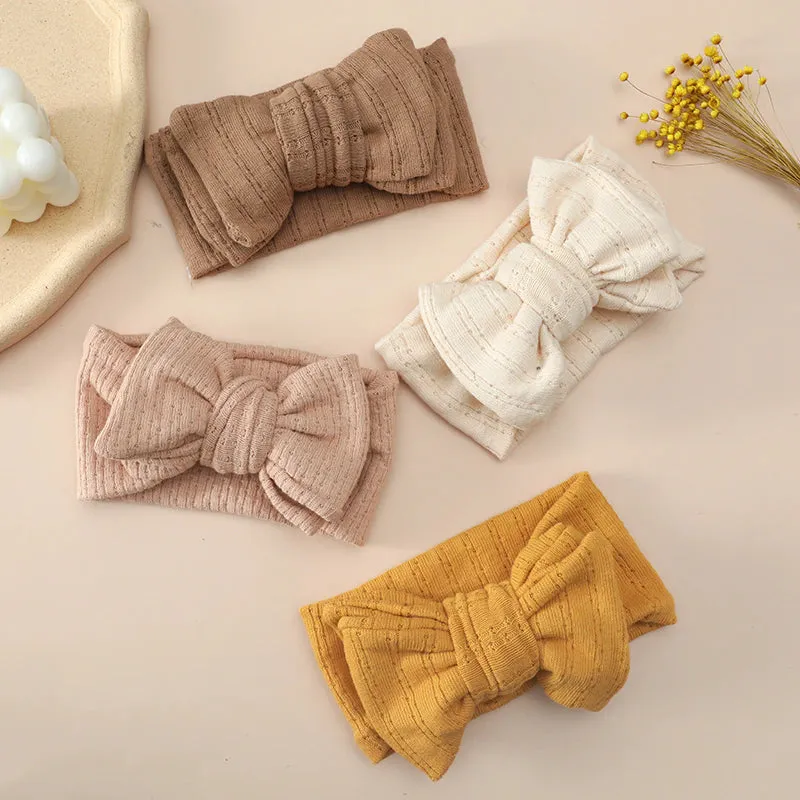 Double Layered Knitted Headbands