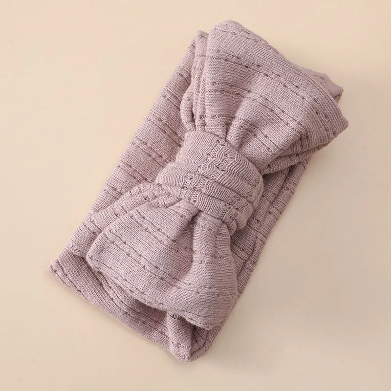 Double Layered Knitted Headbands