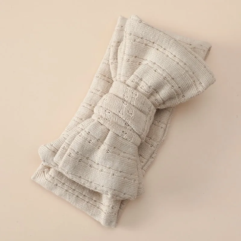 Double Layered Knitted Headbands