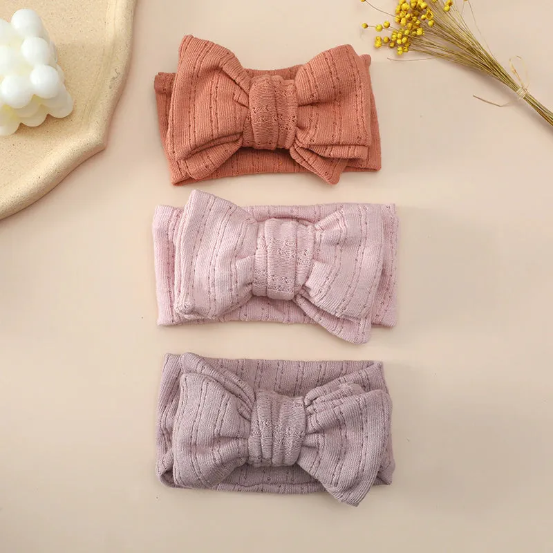 Double Layered Knitted Headbands