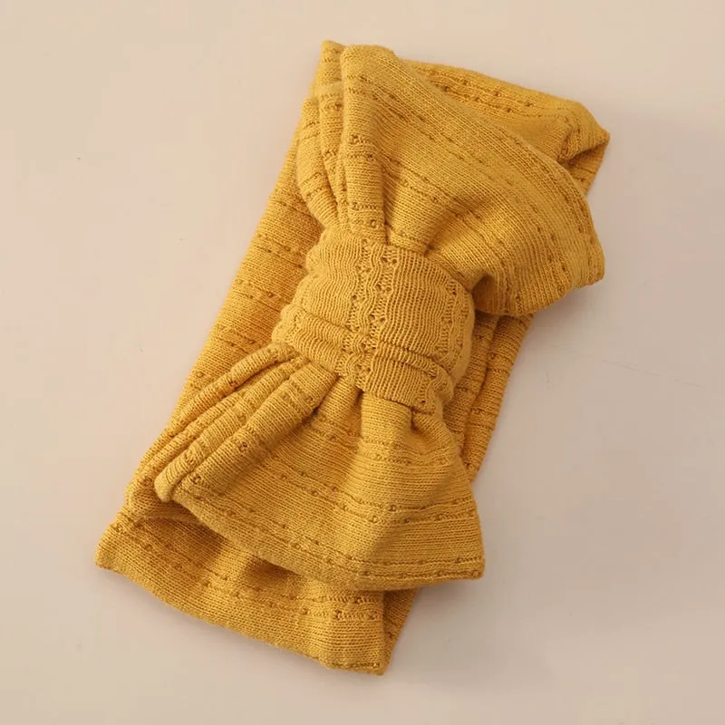 Double Layered Knitted Headbands