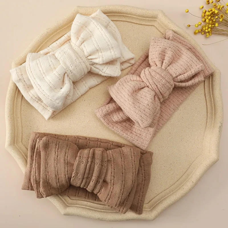 Double Layered Knitted Headbands