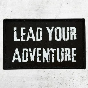 Embroidered Patch - Lead Your Adventure