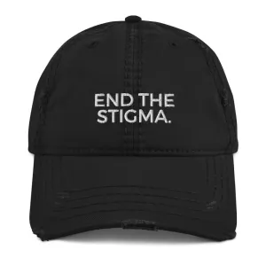 End The Stigma Distressed Hat