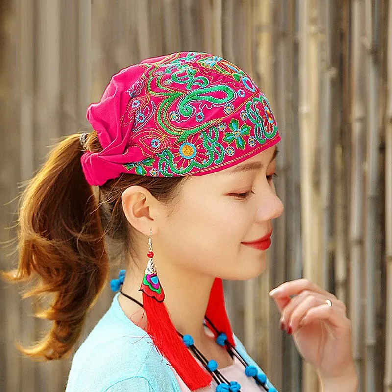Ethnic Embroidered Turban