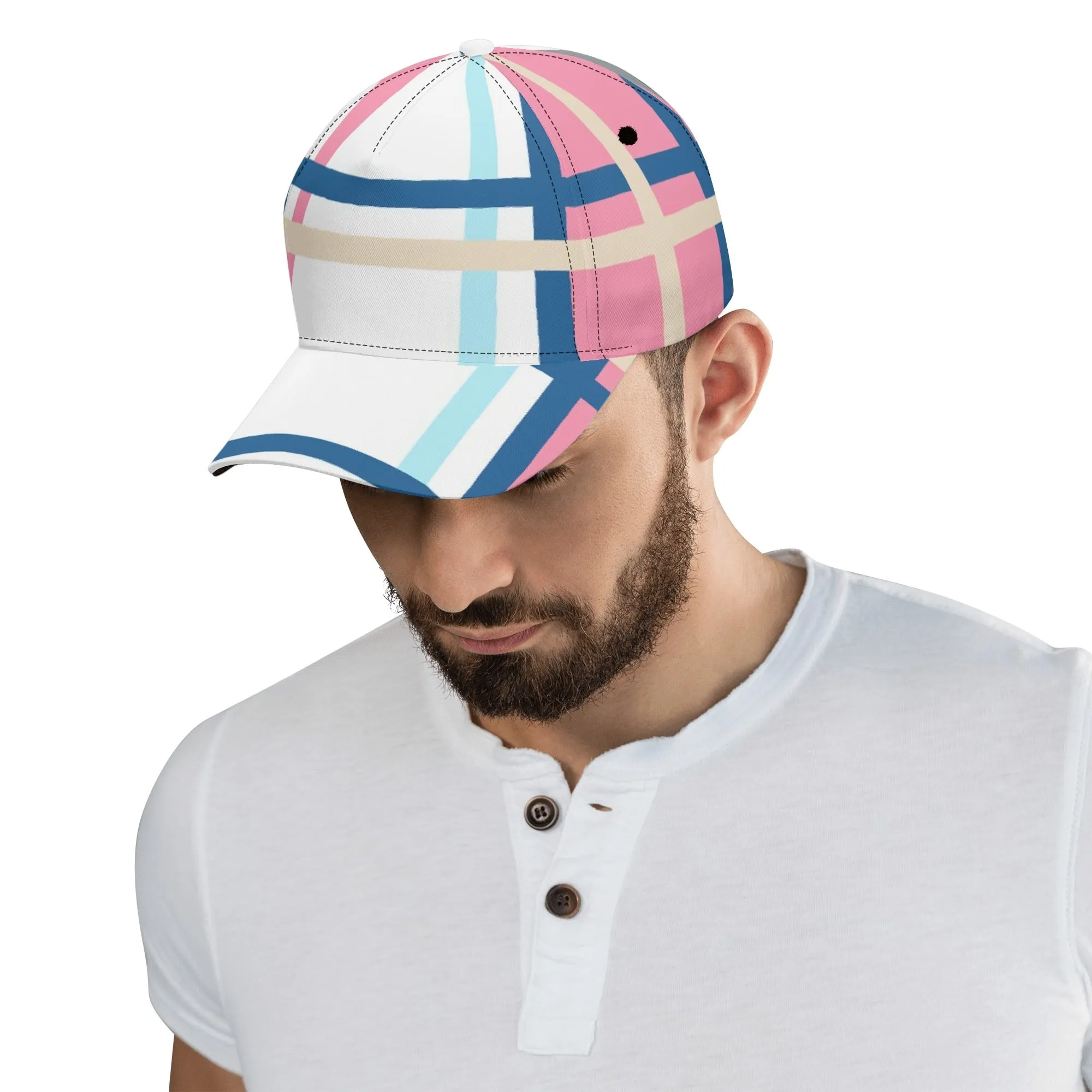 'Ettrick Bay, Bute' Happy Tartan® Baseball Cap