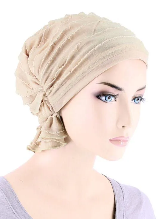 FERDINAND'S TURBANS - comfortable breathable cotton knit cap - MADE IN USA