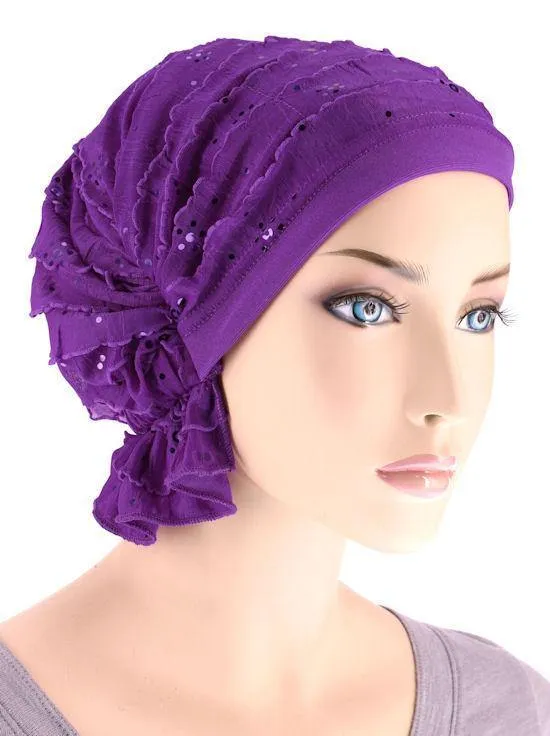 FERDINAND'S TURBANS - comfortable breathable cotton knit cap - MADE IN USA