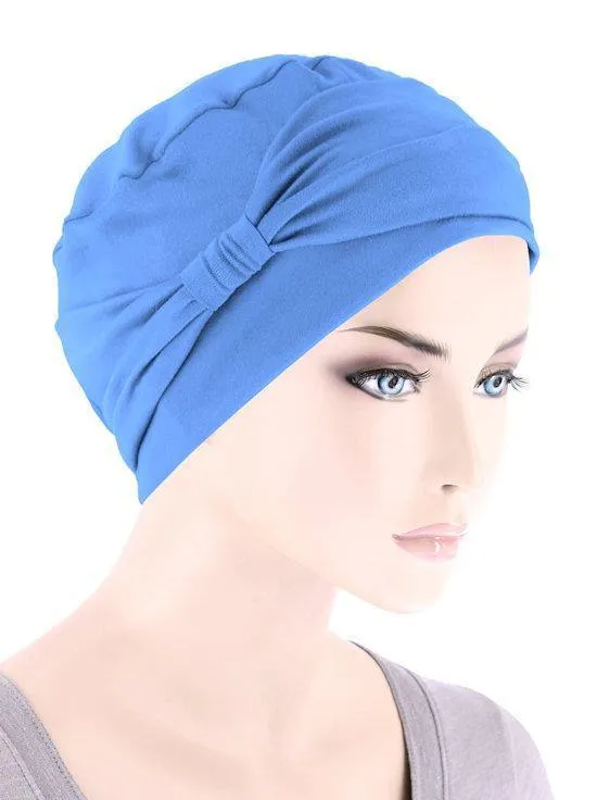 FERDINAND'S TURBANS ULTRA SOFT CAP WITH BOW