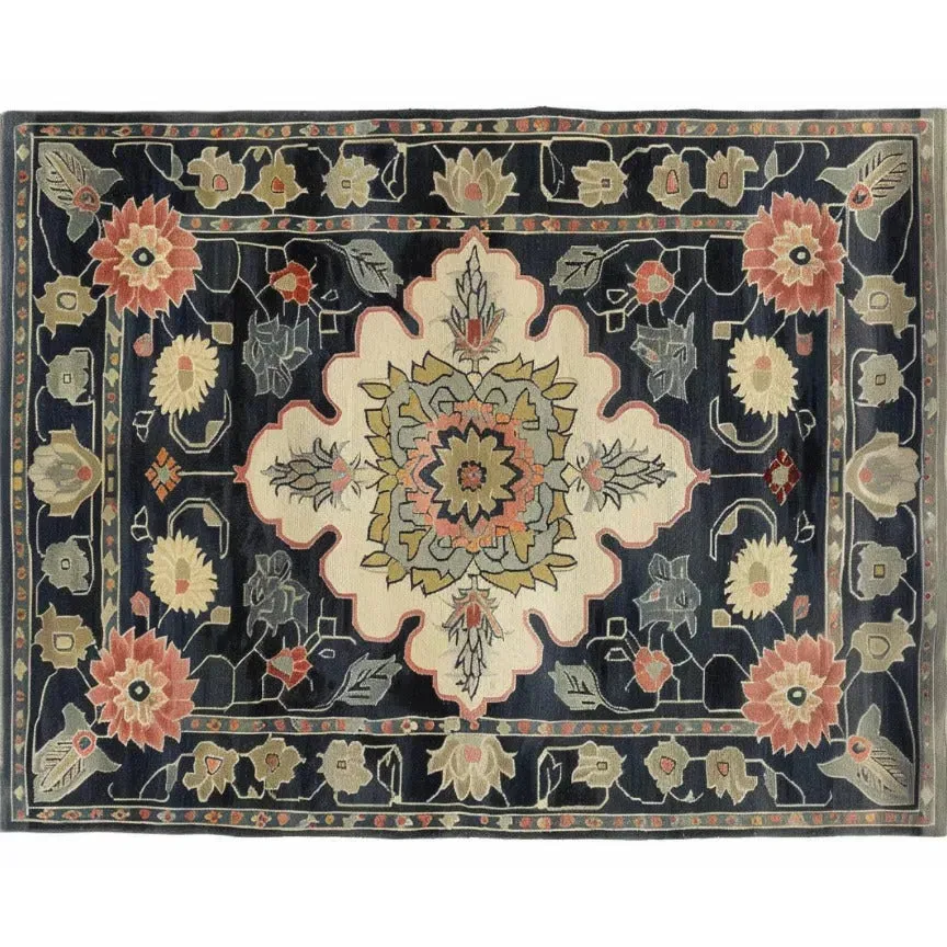 Floral Legacy Medium Hand Knotted Wool Rug