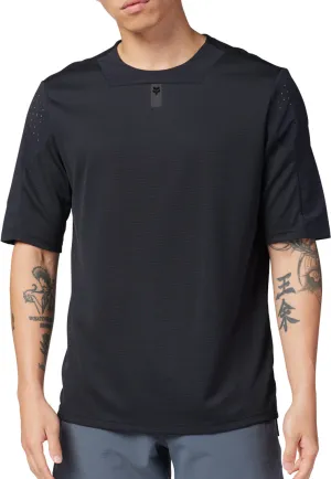 Fox Defend Short Sleeve Mens Cycling Jersey - Black