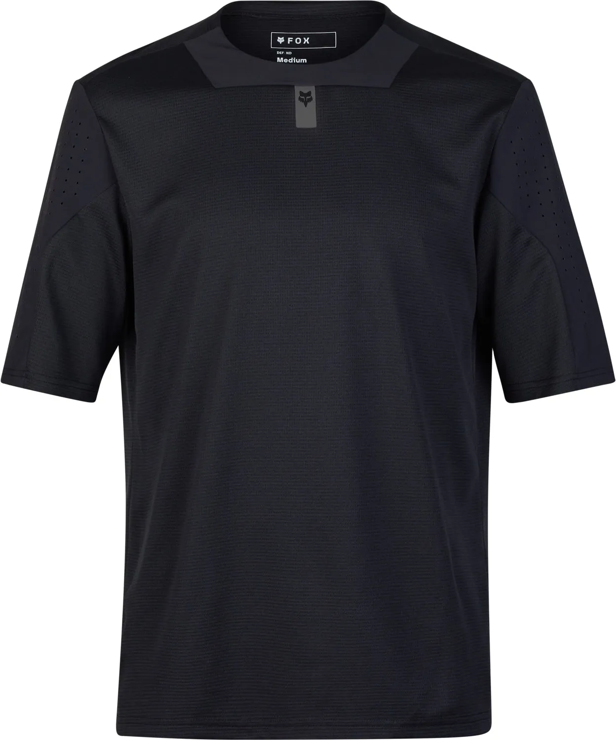 Fox Defend Short Sleeve Mens Cycling Jersey - Black