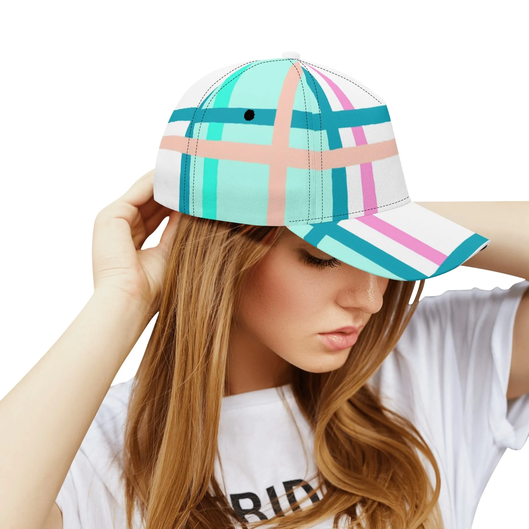 'Glencallum Bay, Bute' Happy Tartan® Baseball Cap