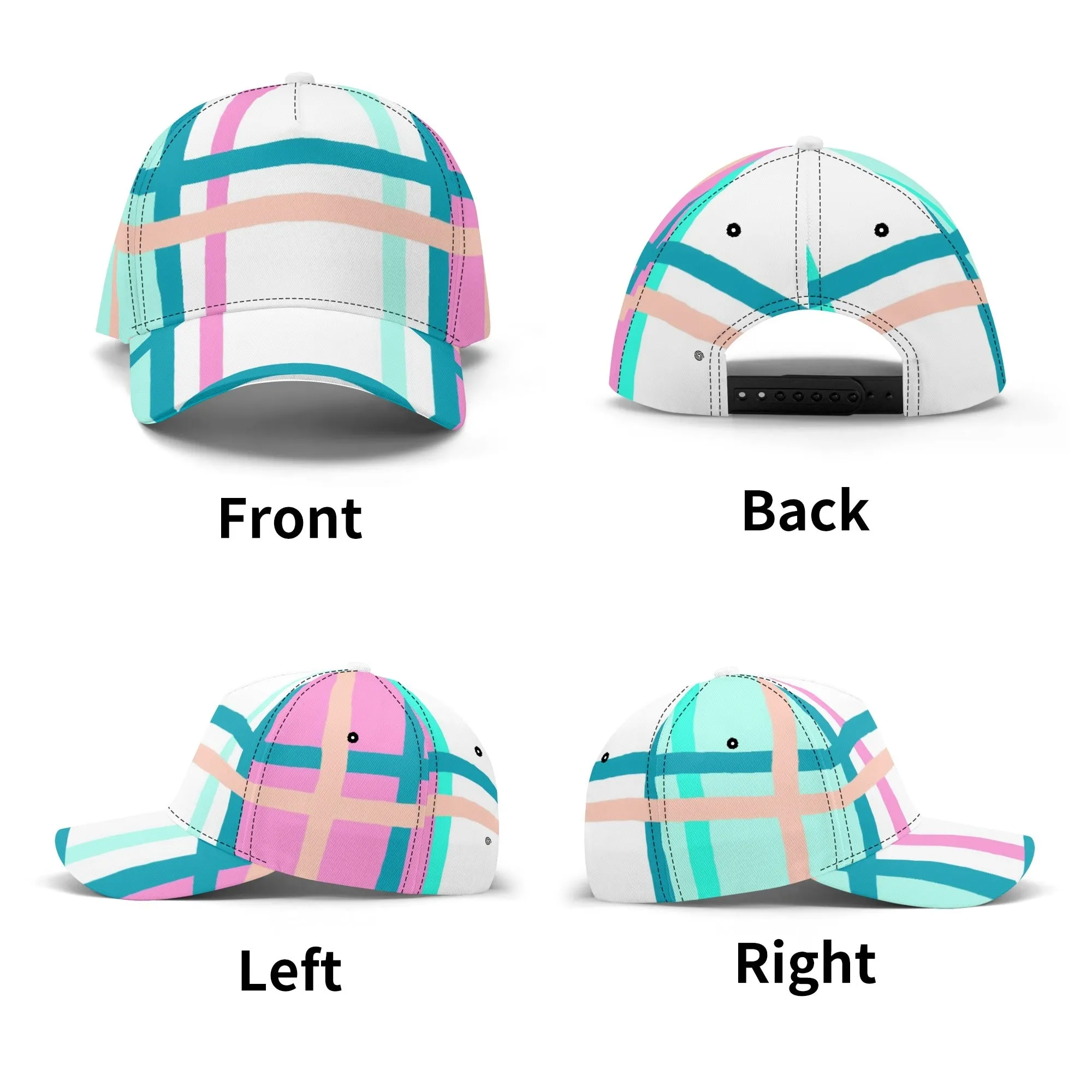 'Glencallum Bay, Bute' Happy Tartan® Baseball Cap