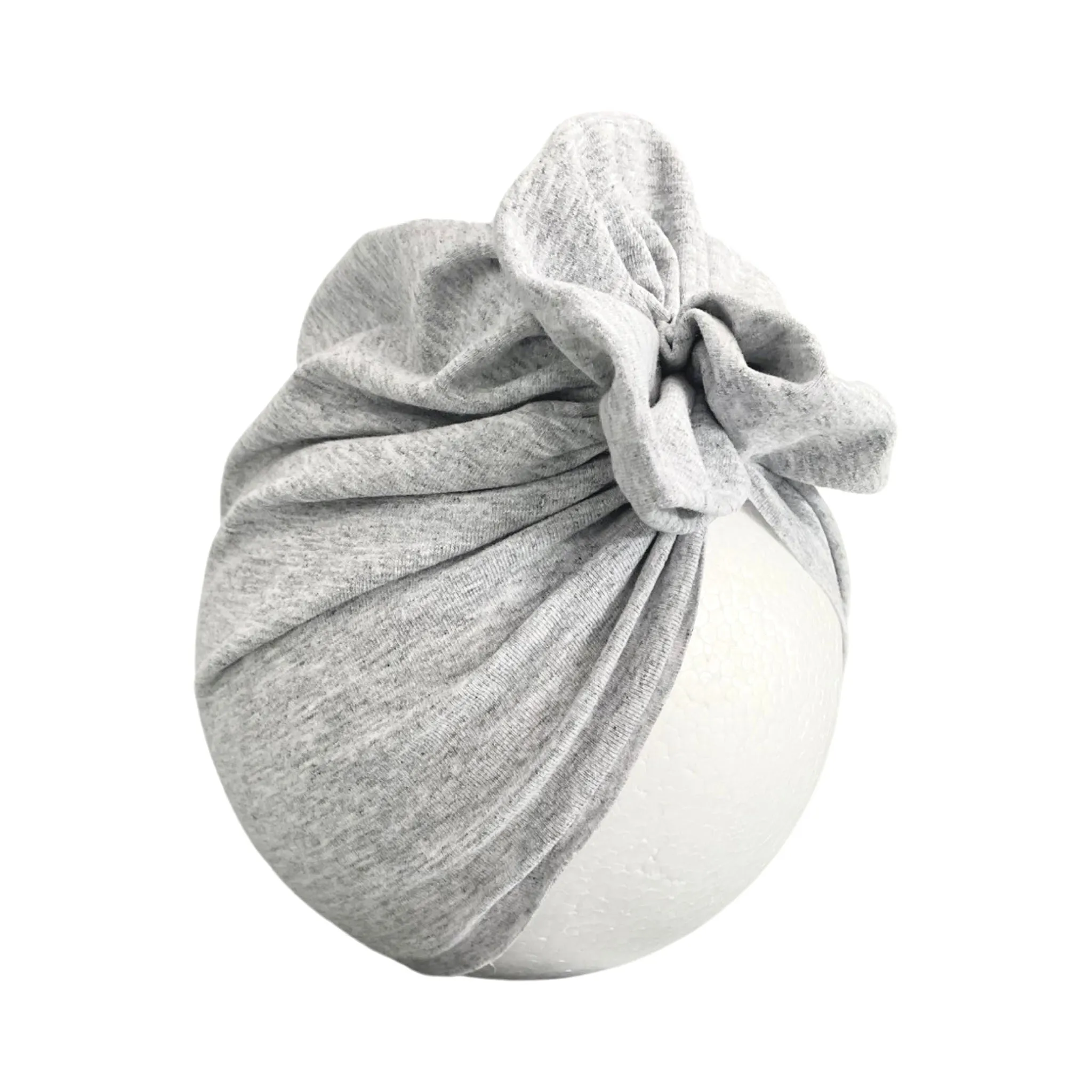 Grey Newborn Baby Girl Hat Shower Gift