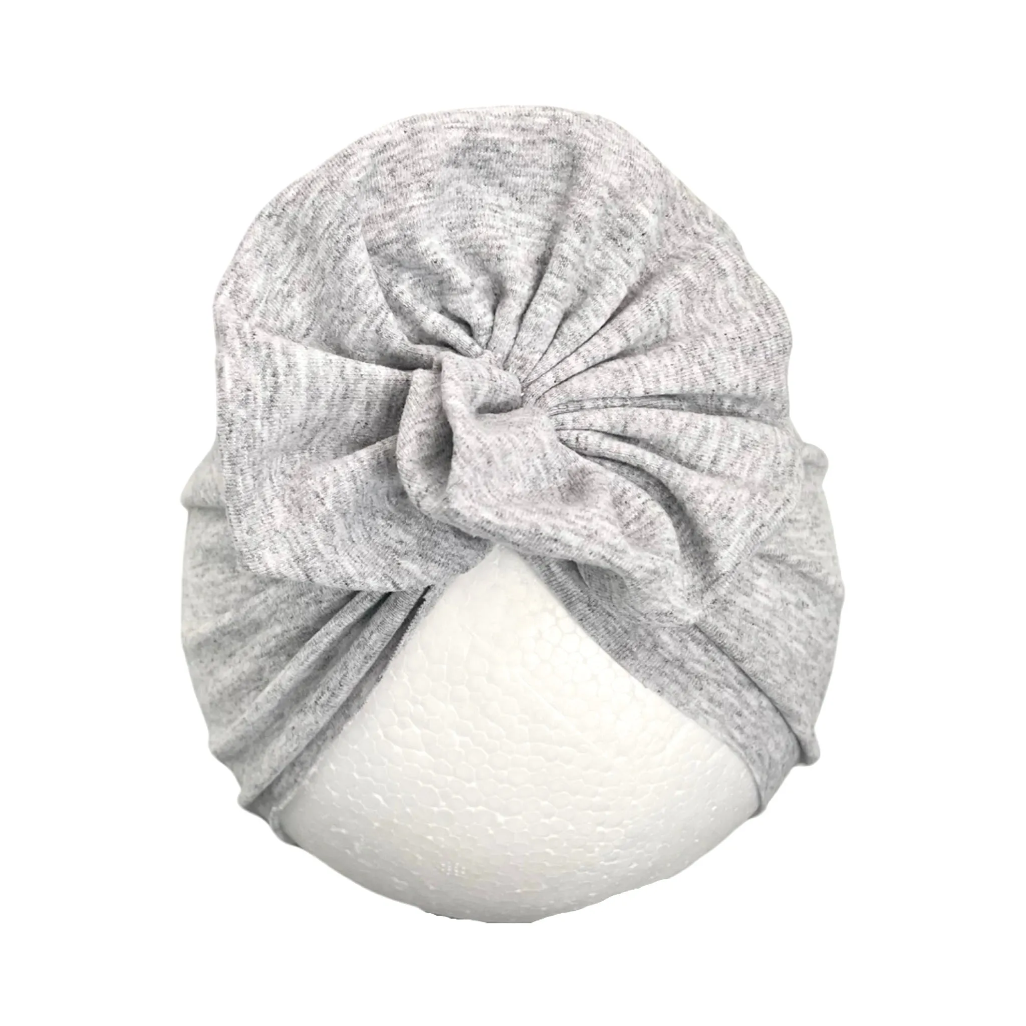 Grey Newborn Baby Girl Hat Shower Gift