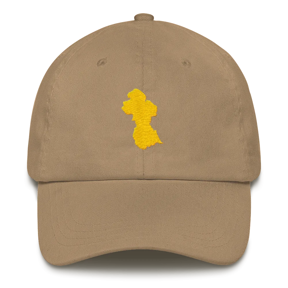 Guyana Gold Twill Dad Hat