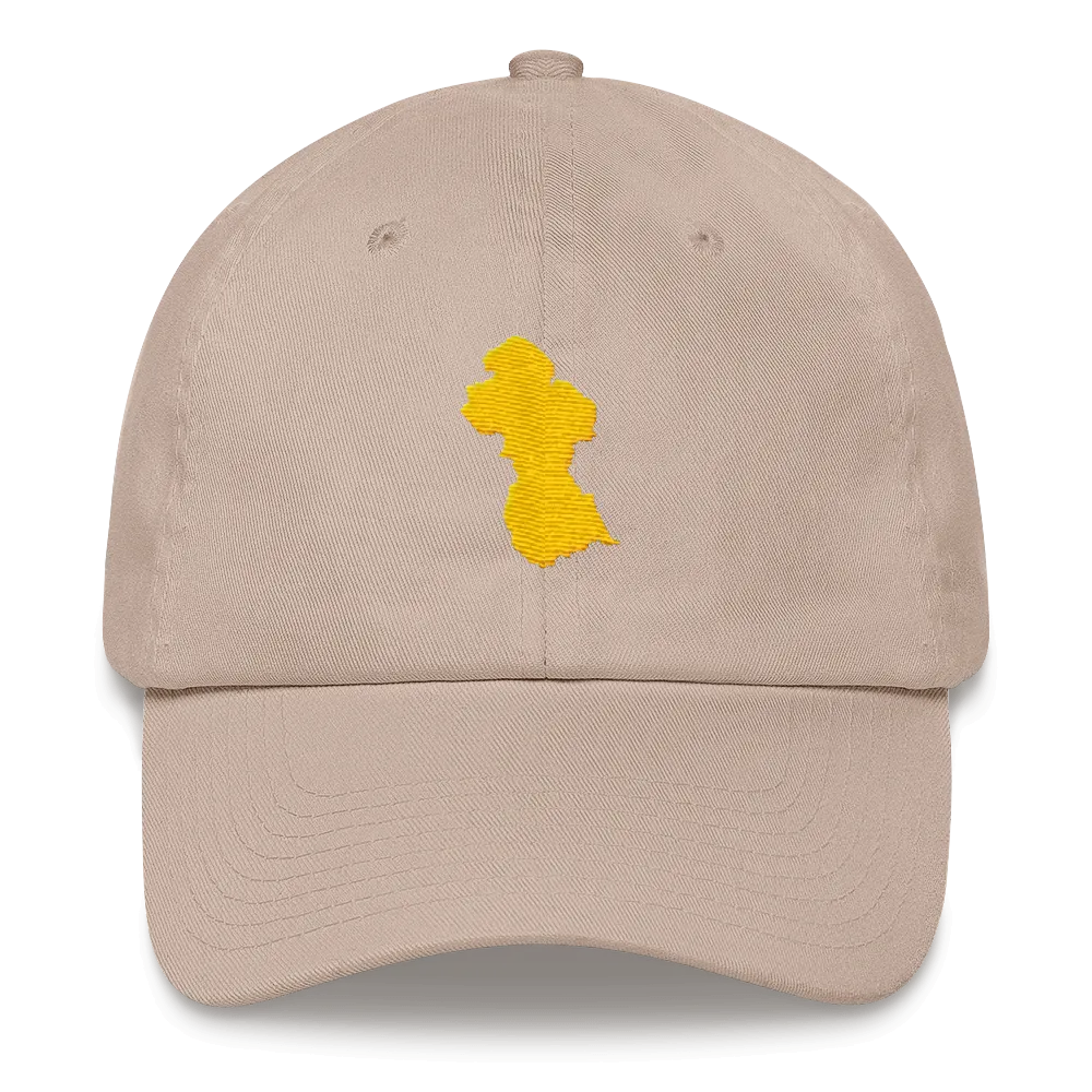 Guyana Gold Twill Dad Hat